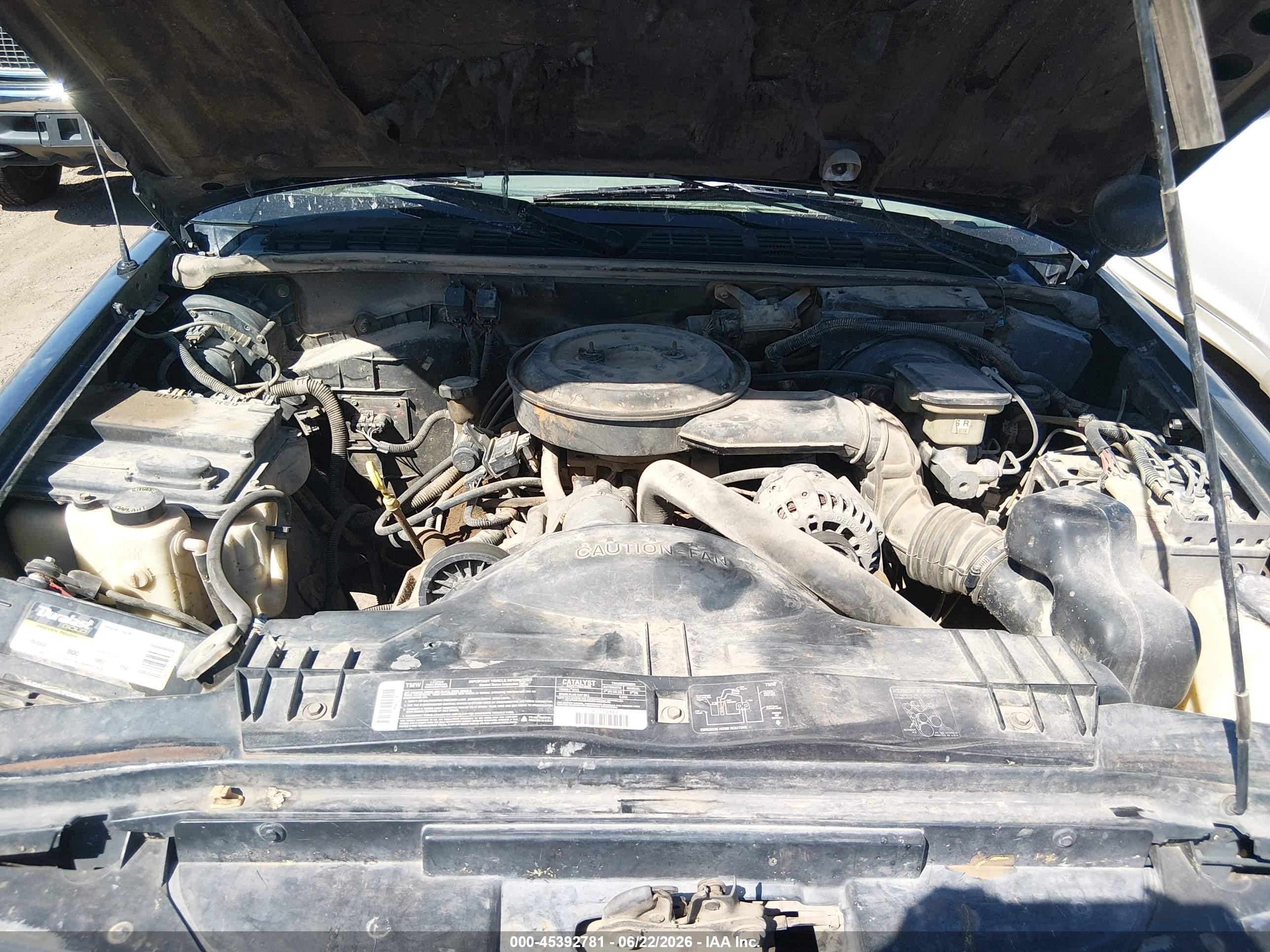 1994 Chevrolet S Truck S10 Black vin: 1GCCS19Z7R8153326