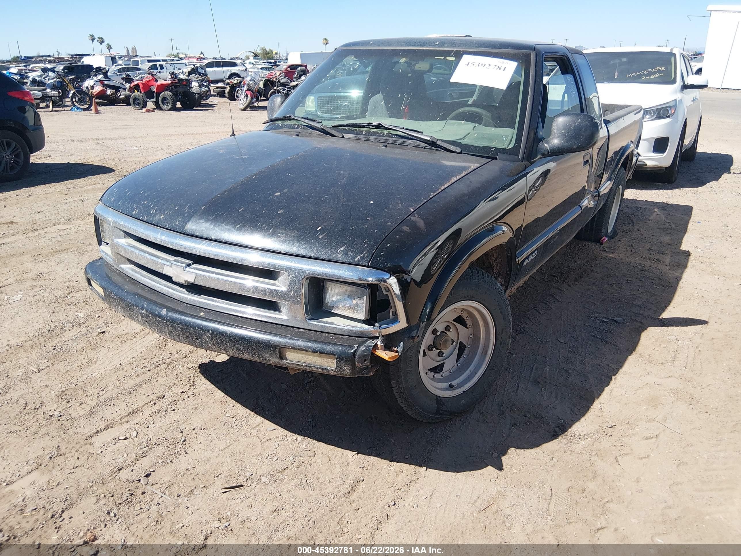 1994 Chevrolet S Truck S10 Black vin: 1GCCS19Z7R8153326