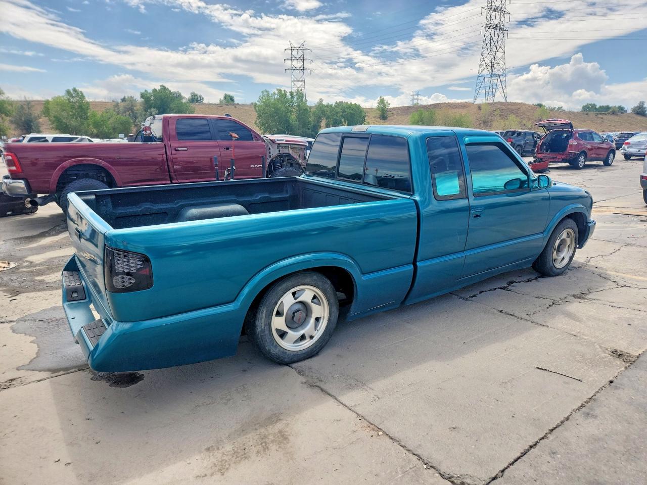 1994 Chevrolet S Truck S10 Teal vin: 1GCCS19Z8R8141251