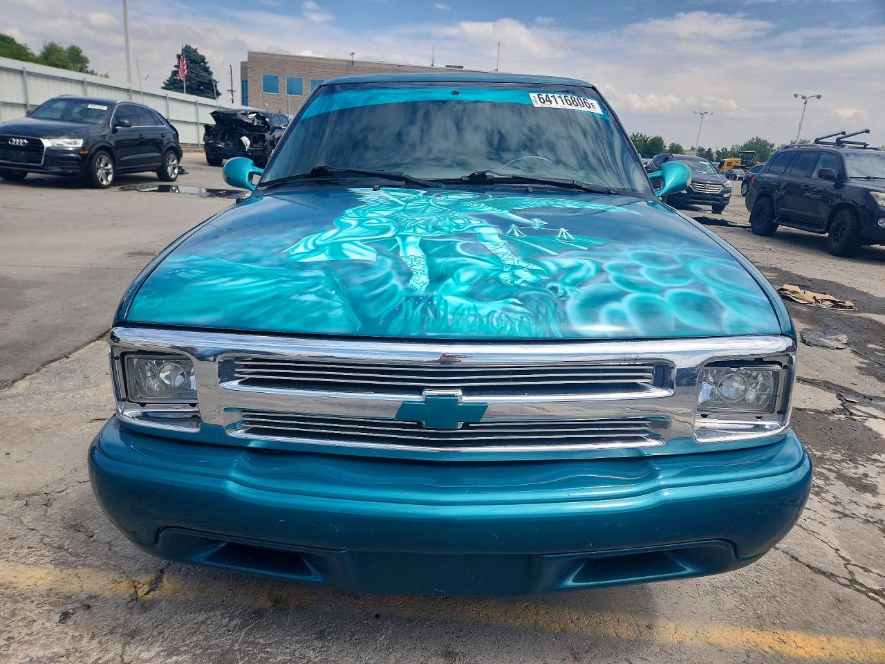 1994 Chevrolet S Truck S10 Teal vin: 1GCCS19Z8R8141251