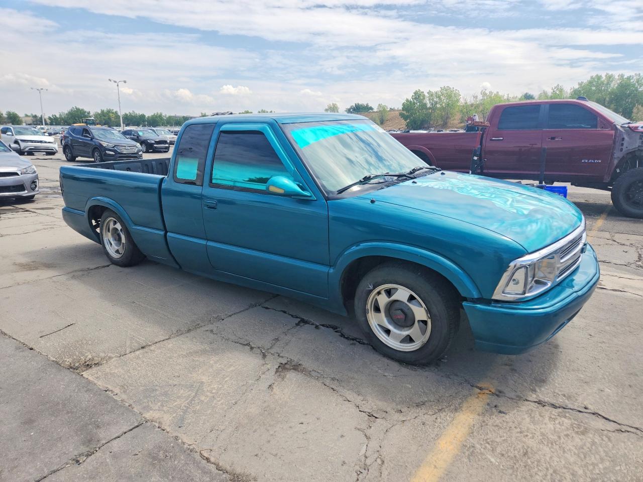 1994 Chevrolet S Truck S10 Teal vin: 1GCCS19Z8R8141251