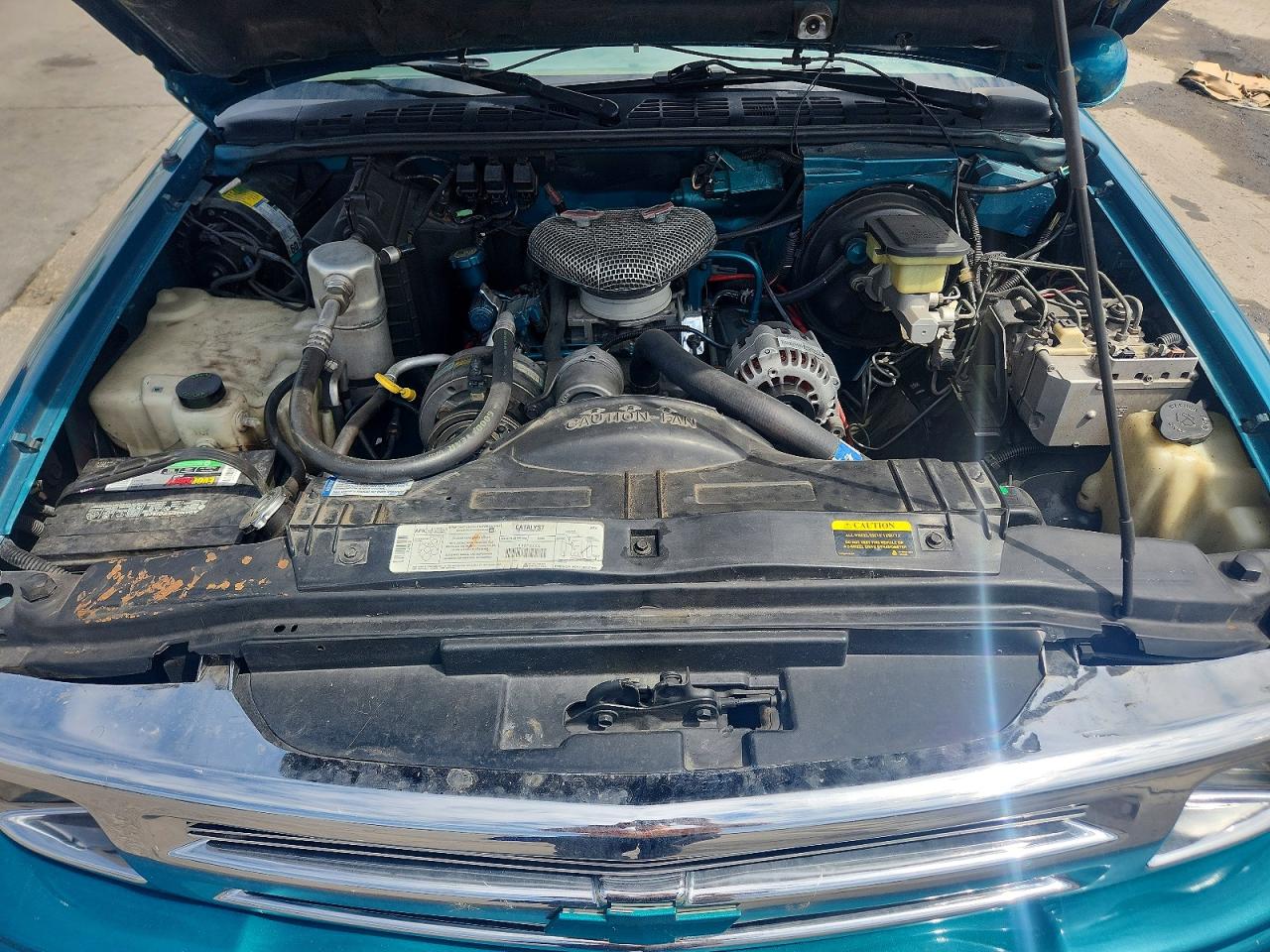 1994 Chevrolet S Truck S10 Teal vin: 1GCCS19Z8R8141251