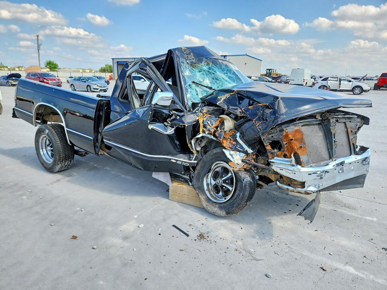 1991 Chevrolet S Truck S10 Черный vin: 1GCCS19Z9M2262866