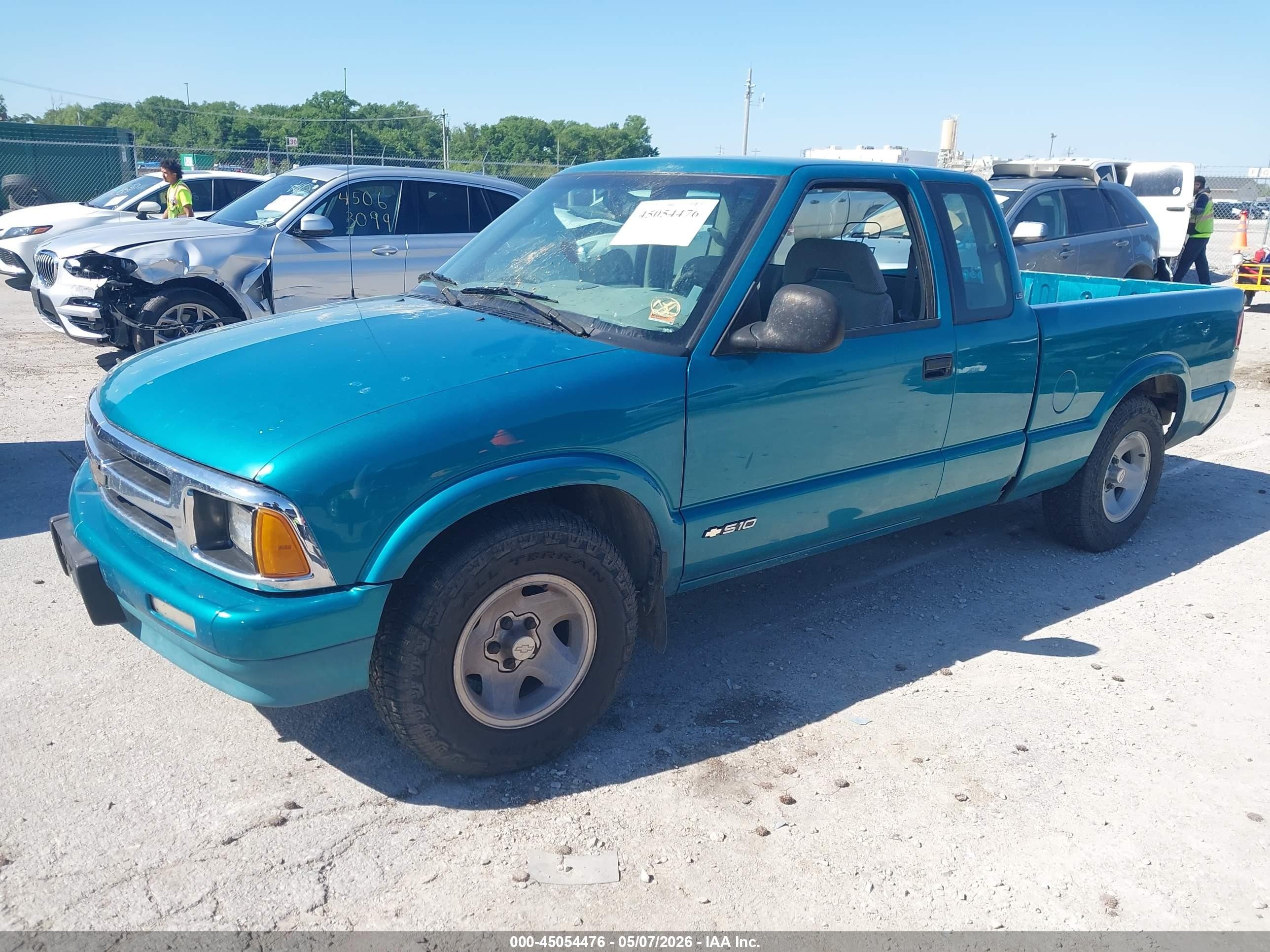 1995 Chevrolet S Truck S10 Green vin: 1GCCS19Z9S8250534