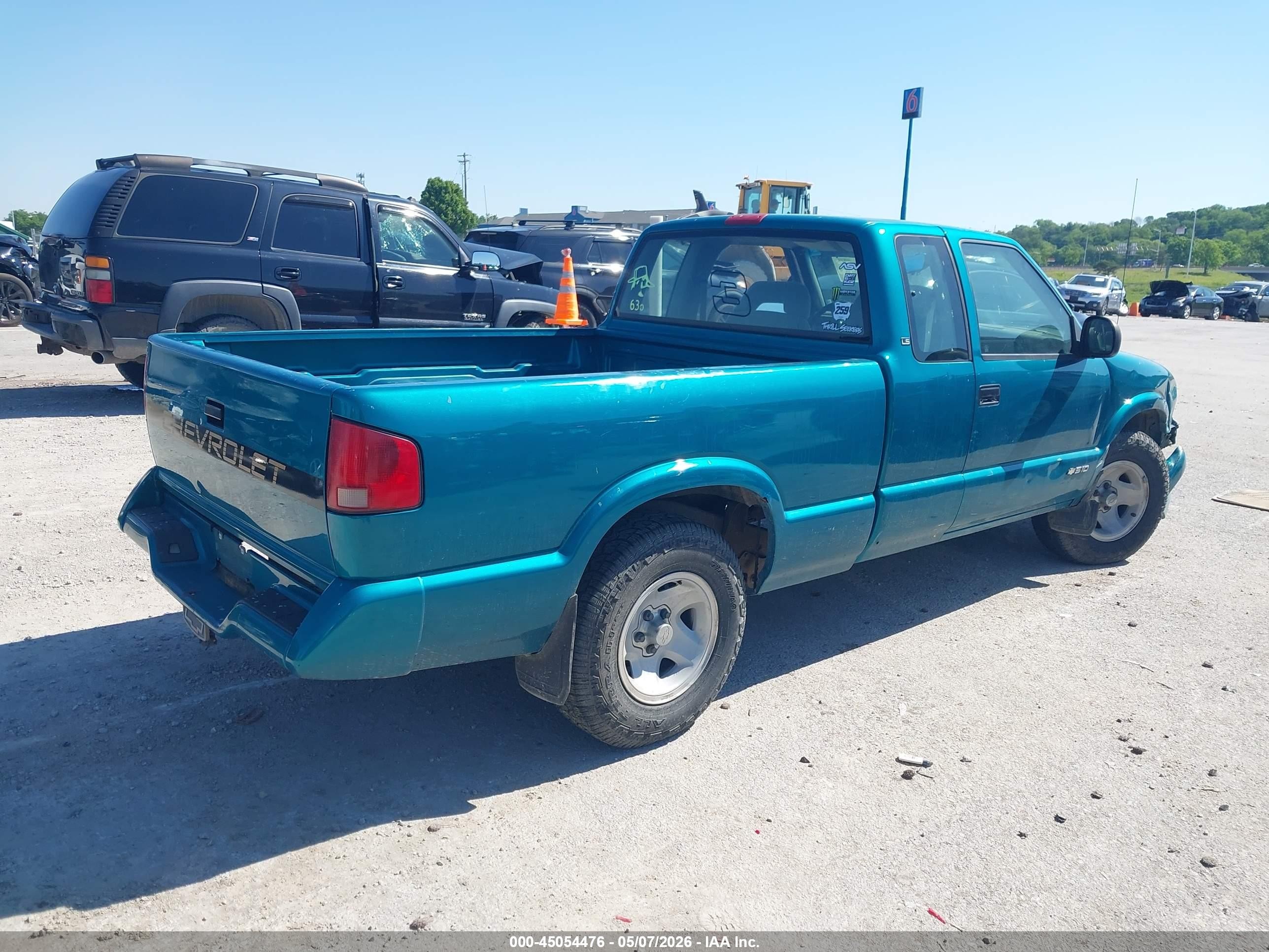 1995 Chevrolet S Truck S10 Green vin: 1GCCS19Z9S8250534