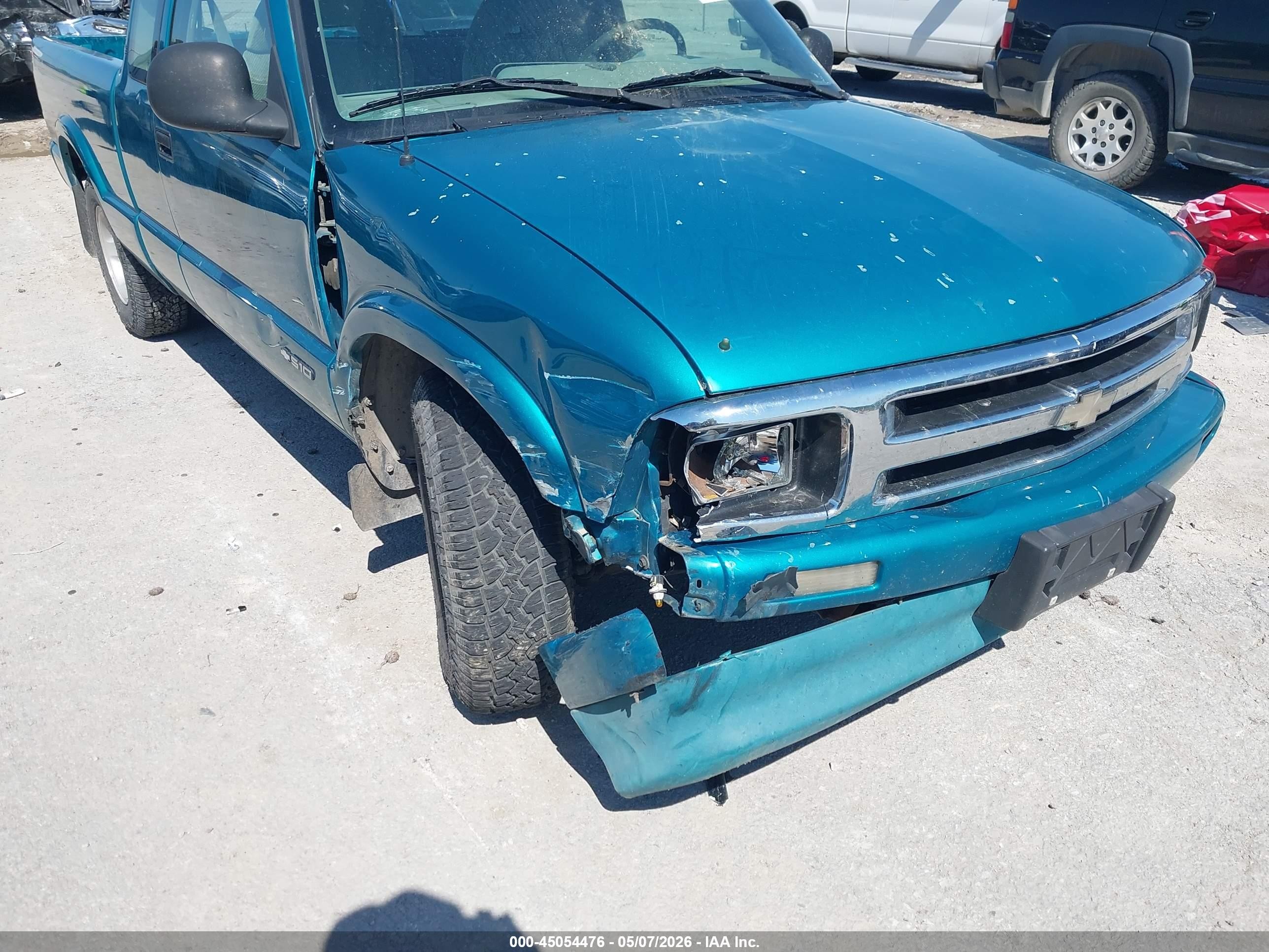 1995 Chevrolet S Truck S10 Green vin: 1GCCS19Z9S8250534