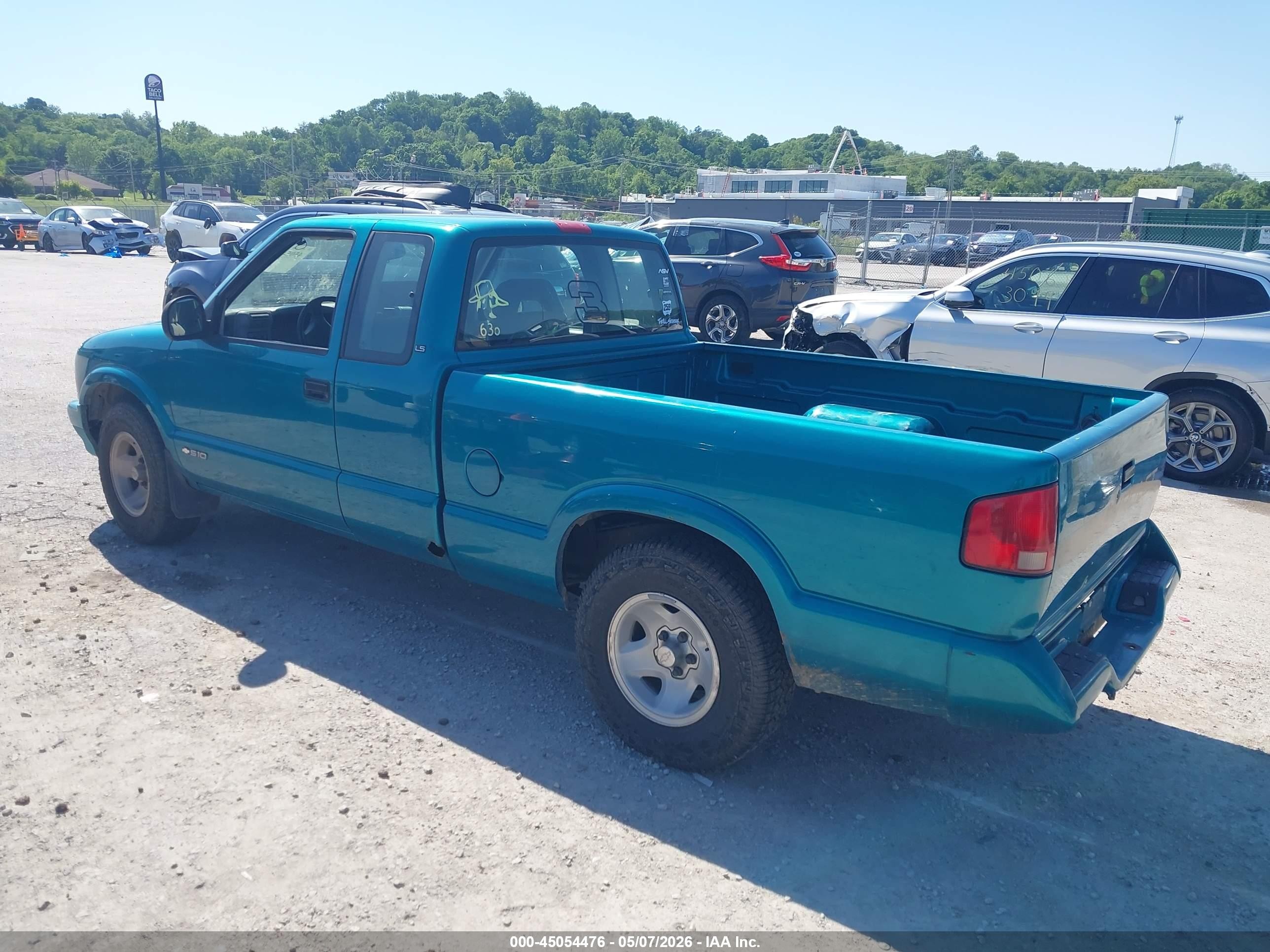 1995 Chevrolet S Truck S10 Green vin: 1GCCS19Z9S8250534