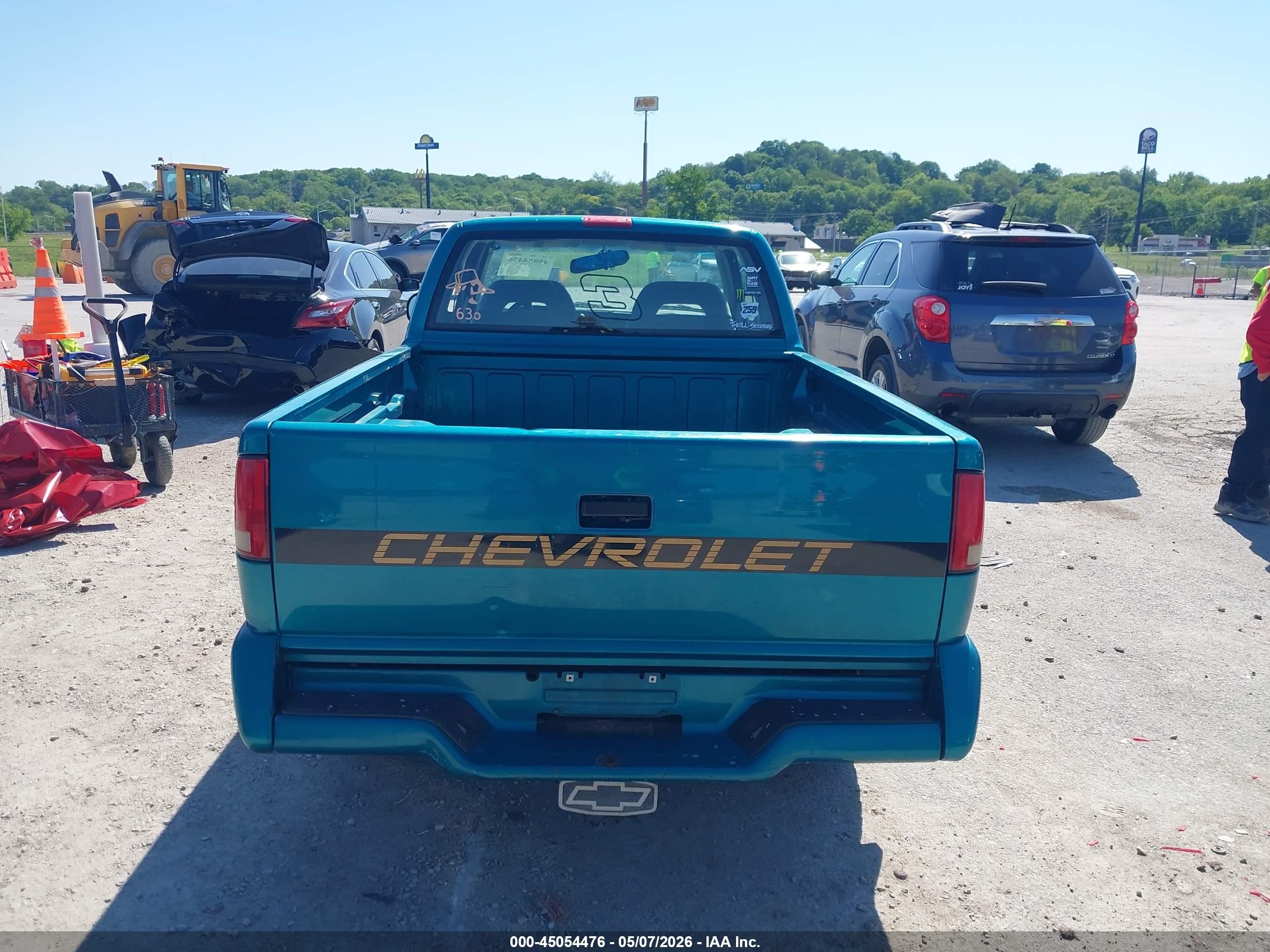 1995 Chevrolet S Truck S10 Green vin: 1GCCS19Z9S8250534