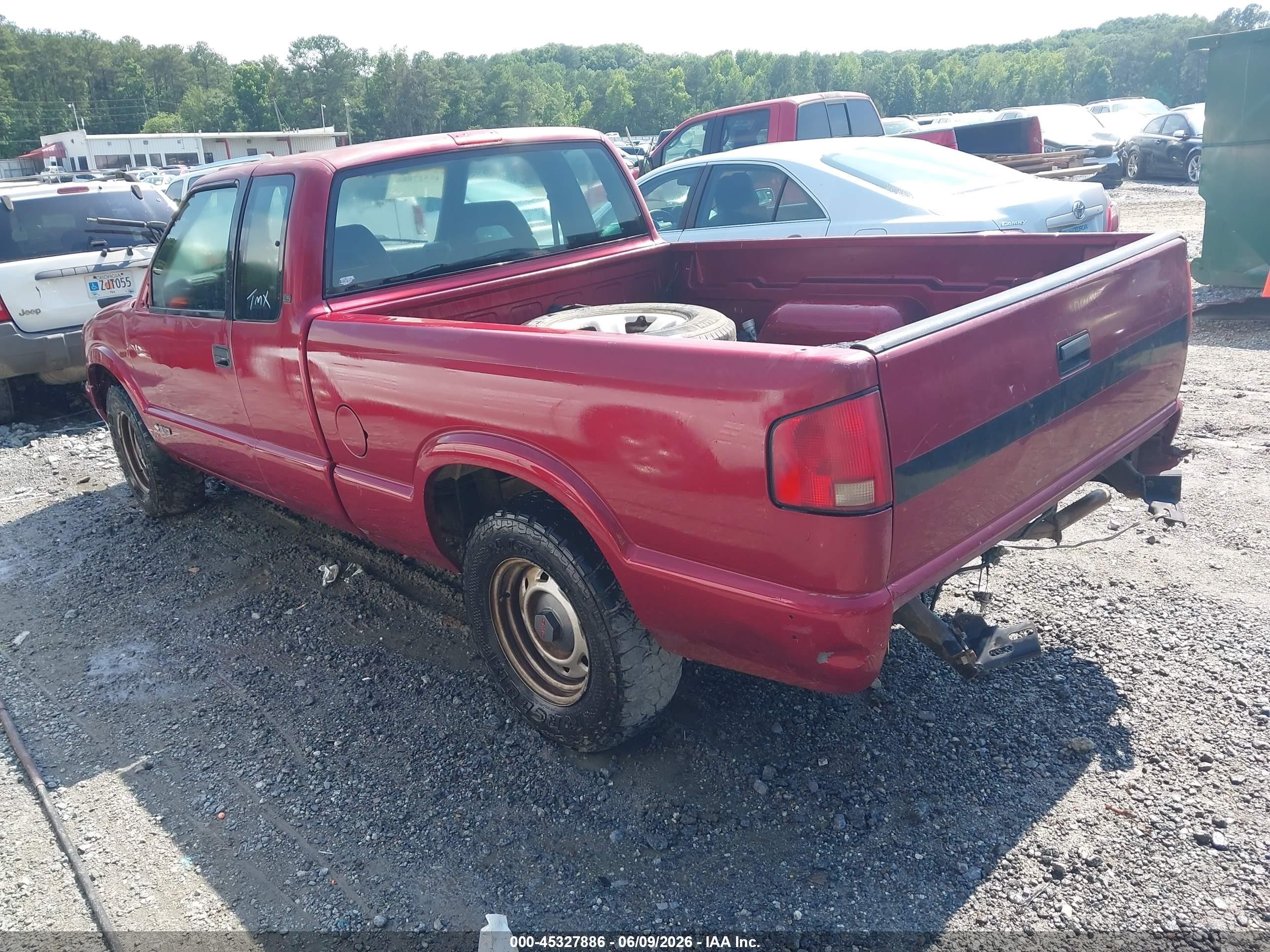 1994 Chevrolet S Truck S10 Red vin: 1GCCS19ZXR8219500