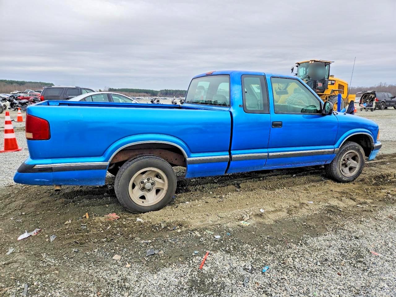 1995 Chevrolet S Truck S10 Blue vin: 1GCCS19ZXS8167307