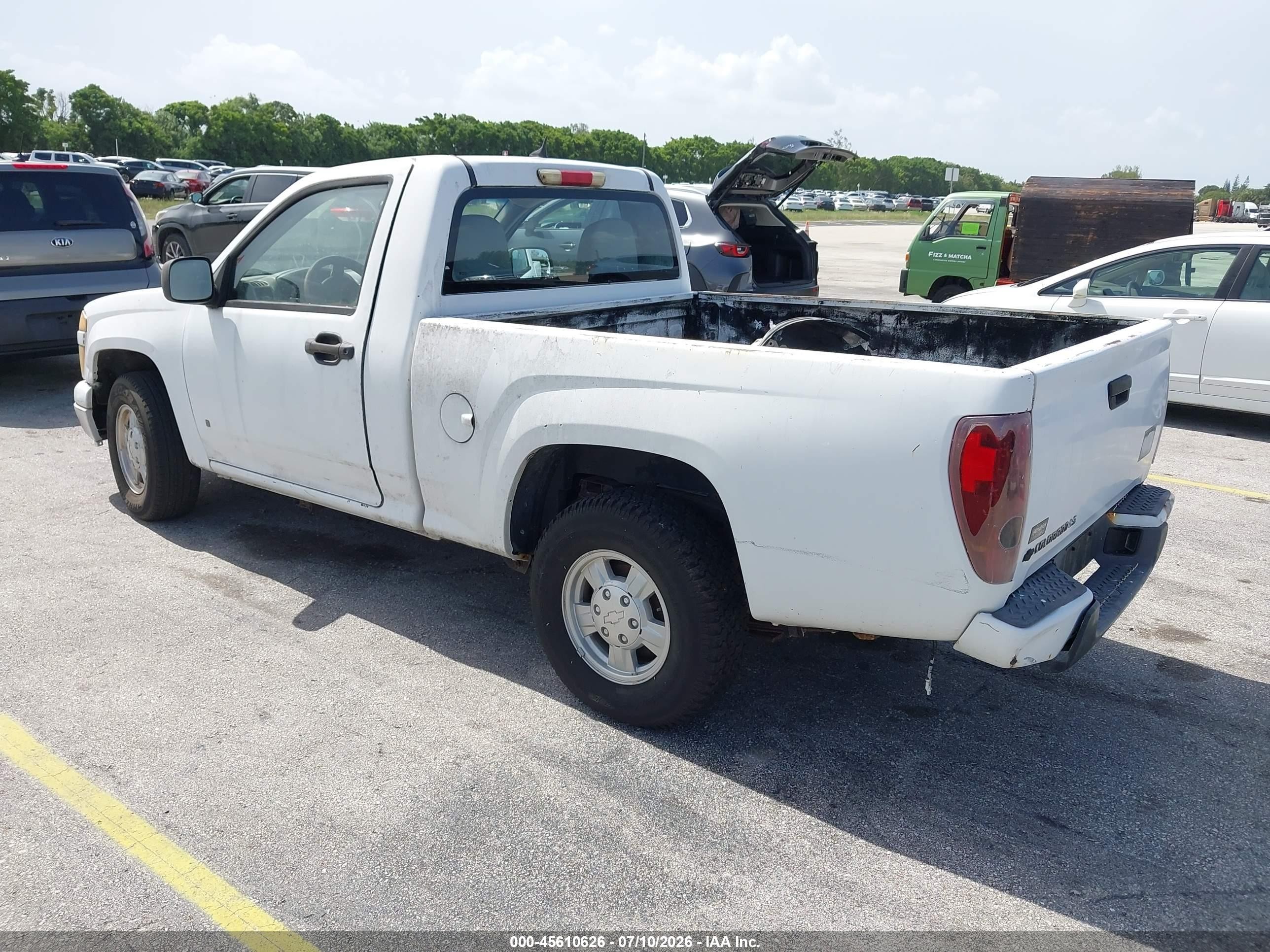 2008 Chevrolet Colorado Ls Белый vin: 1GCCS249288186486