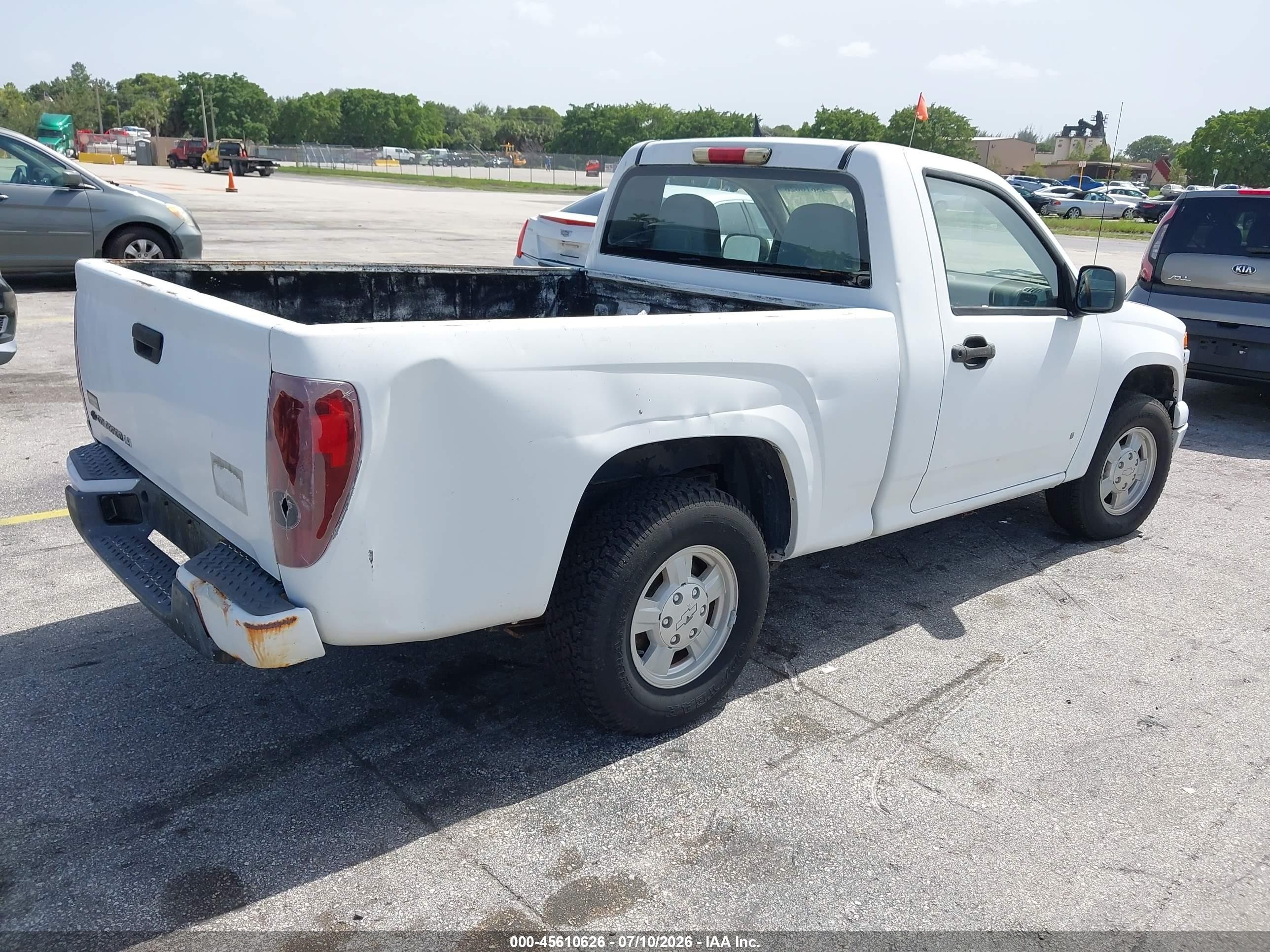 2008 Chevrolet Colorado Ls Белый vin: 1GCCS249288186486