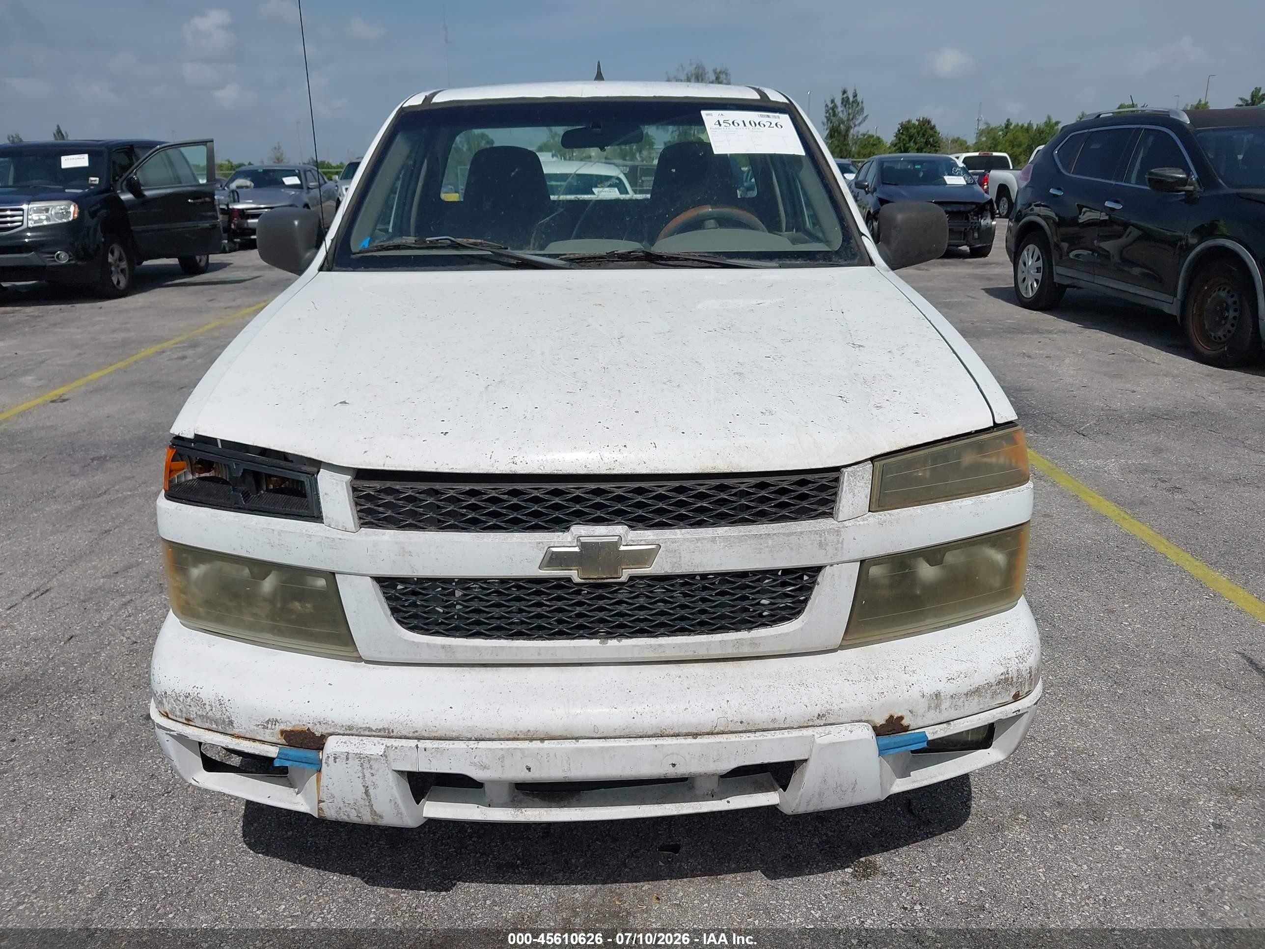 2008 Chevrolet Colorado Ls Белый vin: 1GCCS249288186486