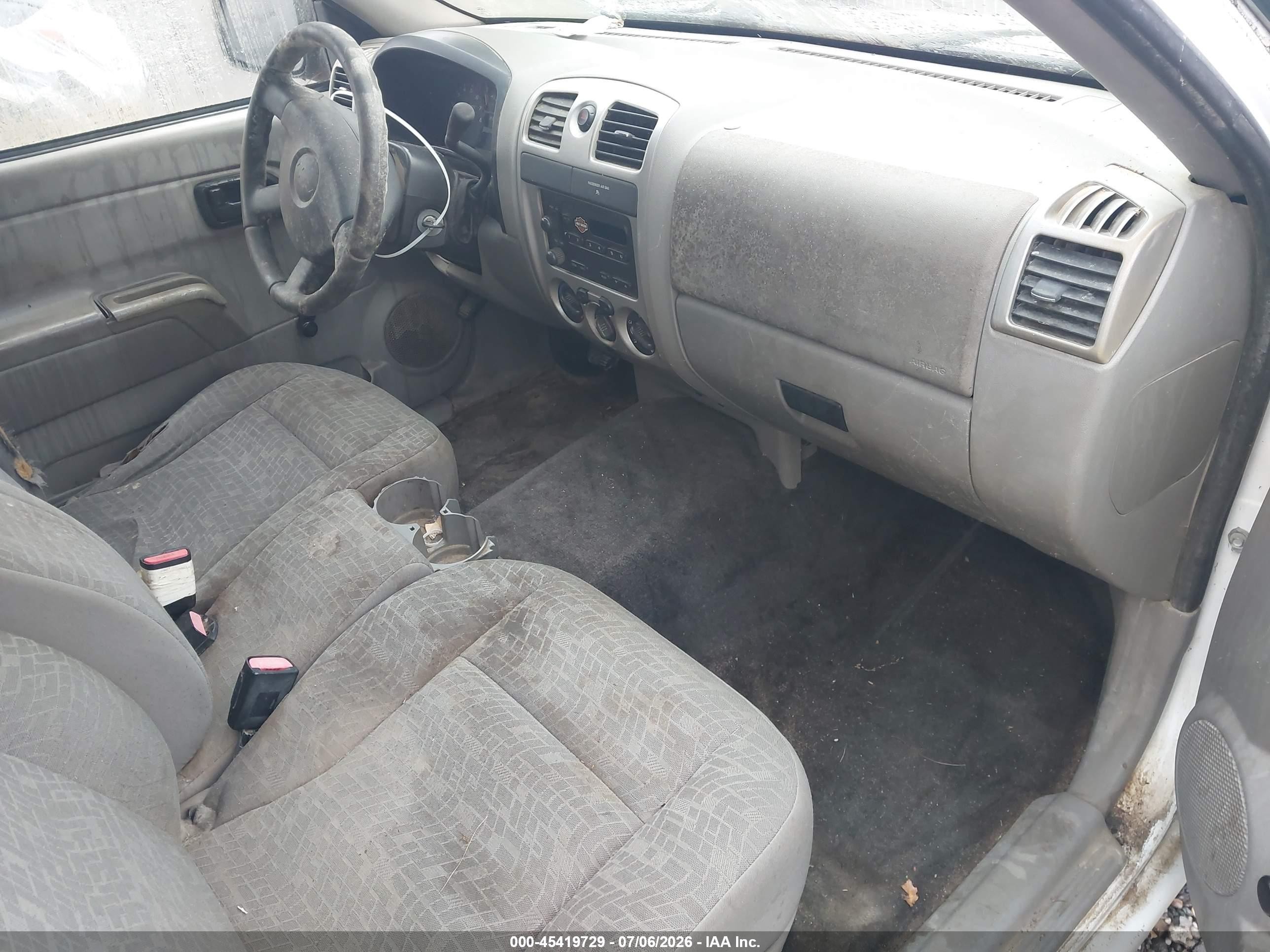 2008 Chevrolet Colorado Ls White vin: 1GCCS249788187830