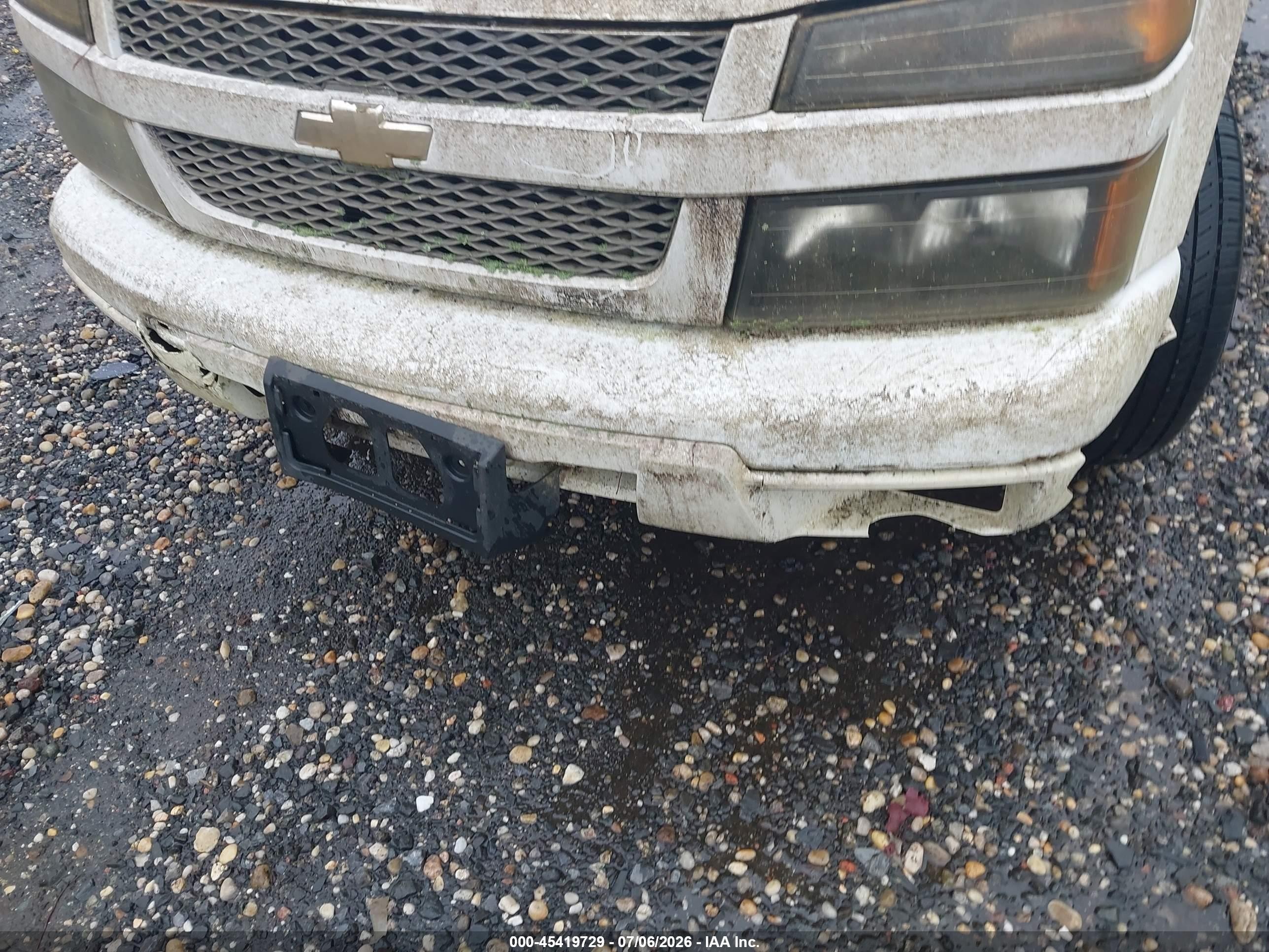 2008 Chevrolet Colorado Ls White vin: 1GCCS249788187830