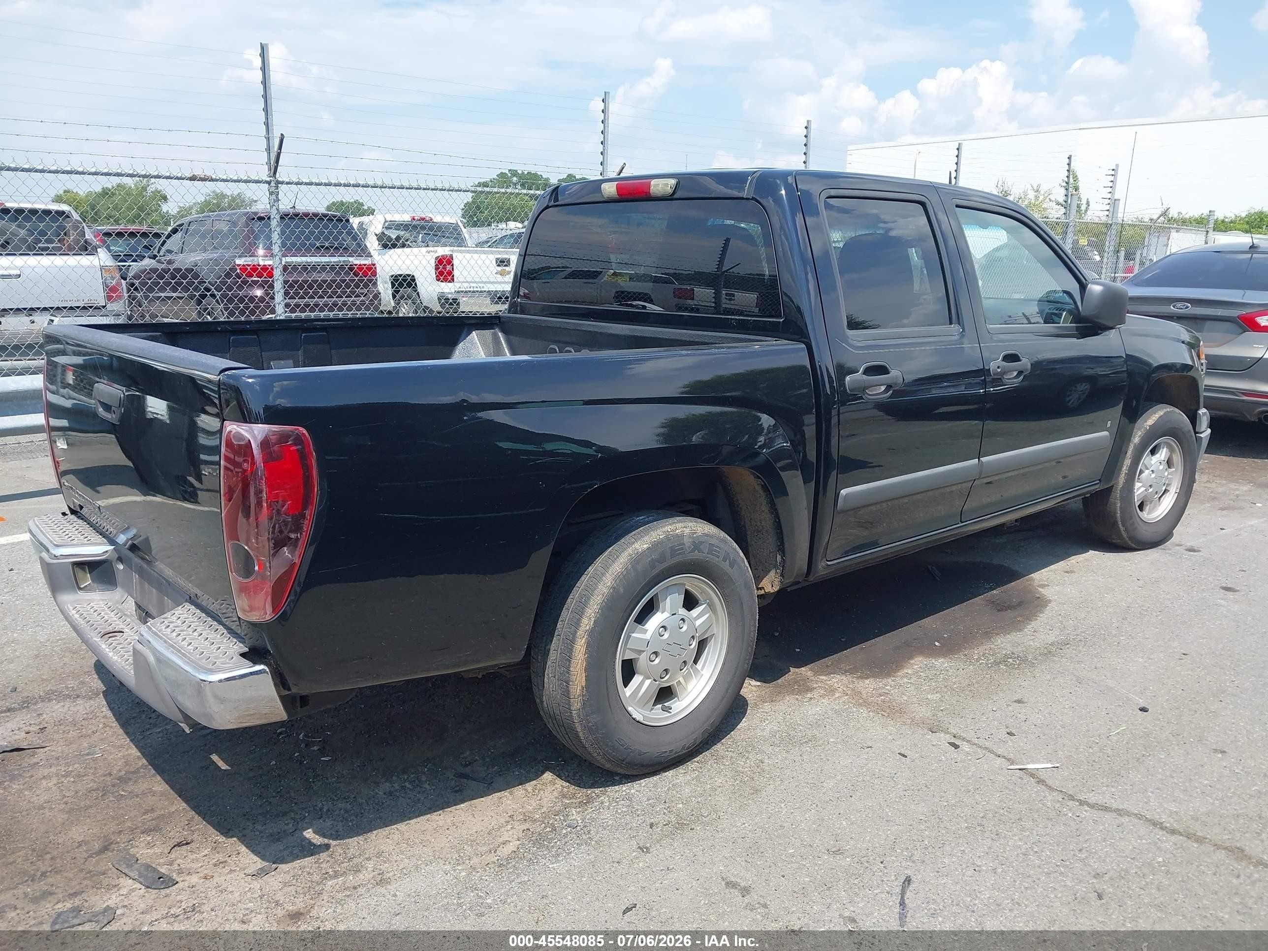 2008 Chevrolet Colorado Lt Black vin: 1GCCS339388191283
