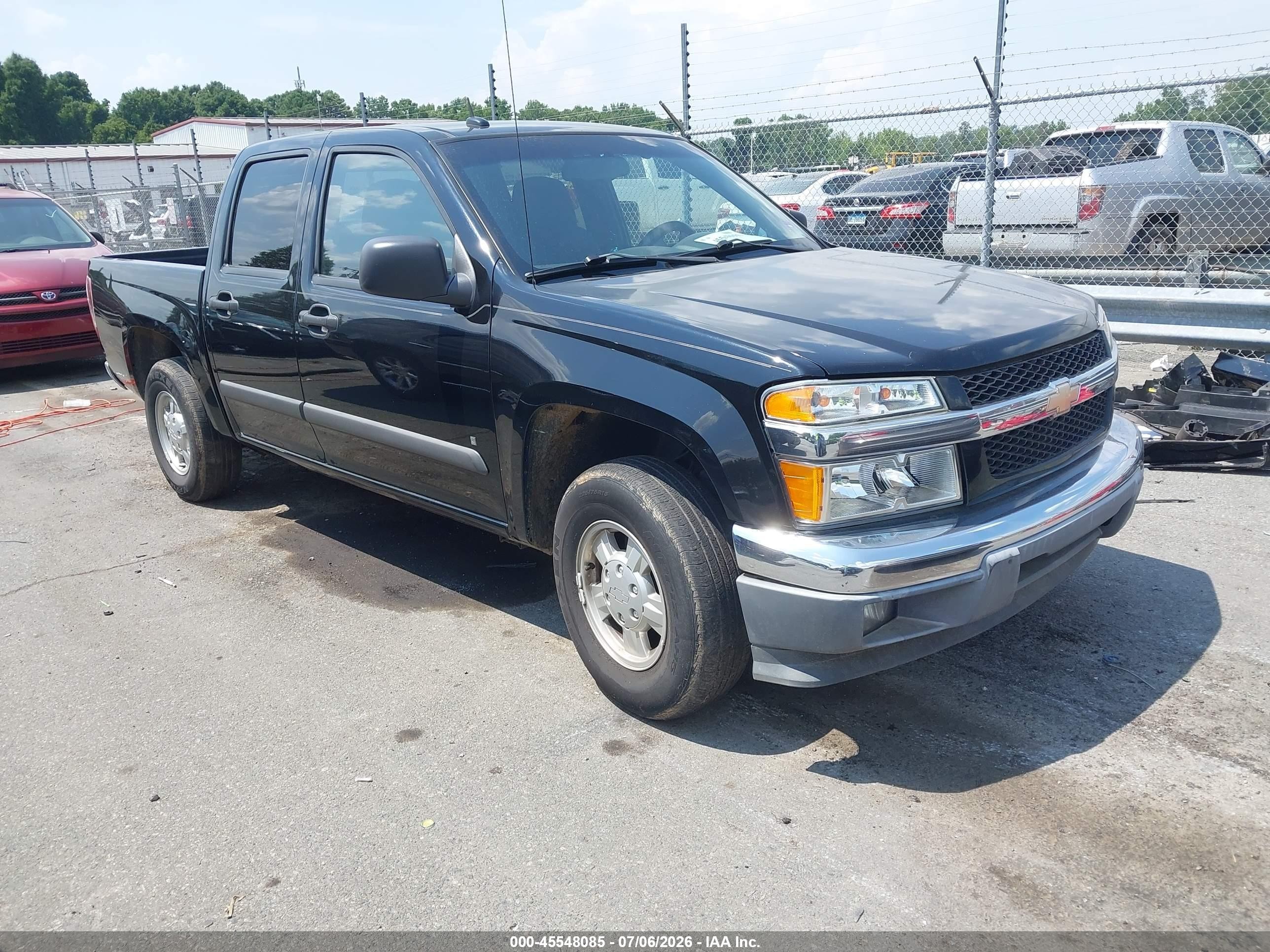 2008 Chevrolet Colorado Lt Black vin: 1GCCS339388191283