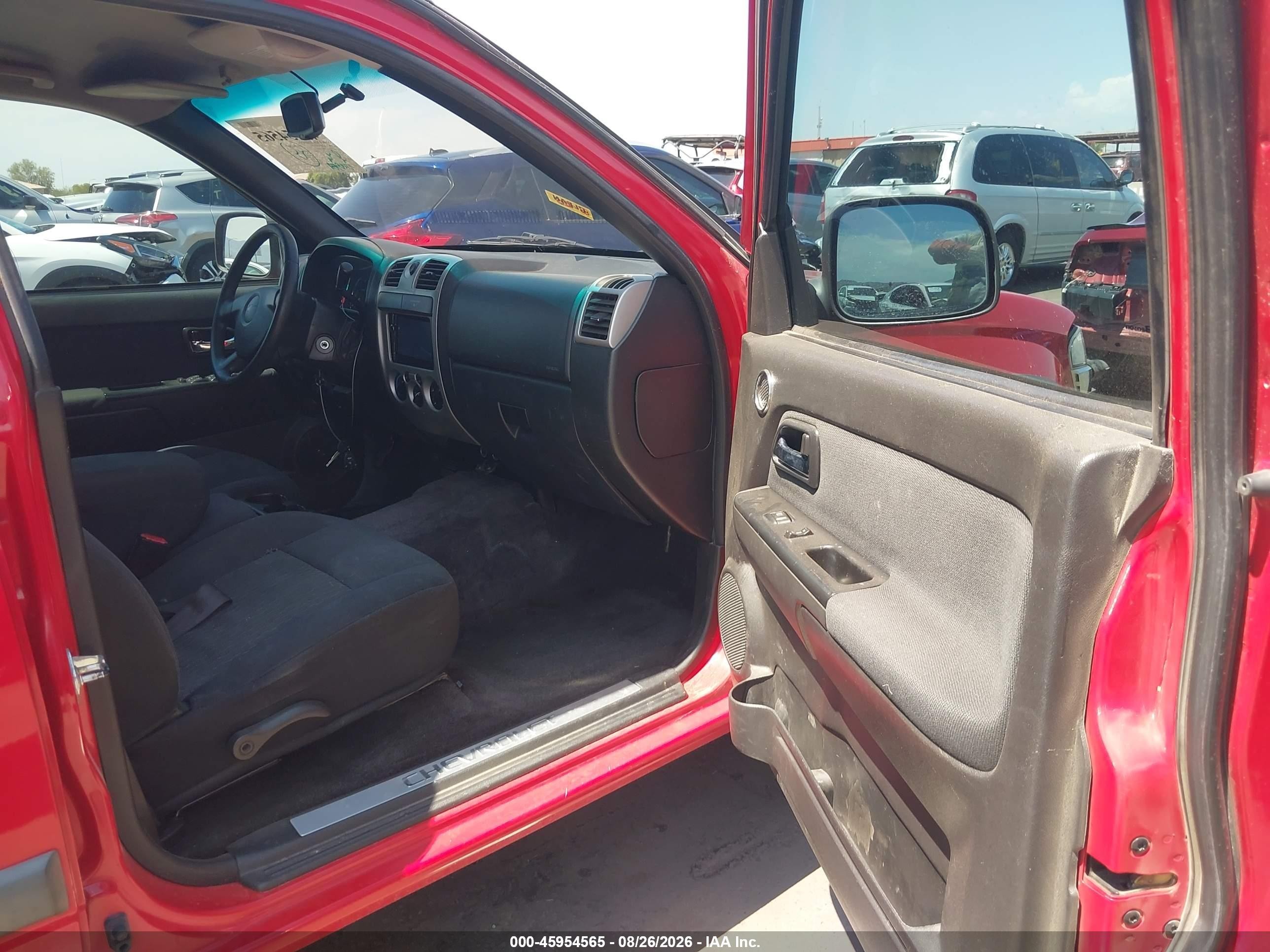2008 Chevrolet Colorado Lt Red vin: 1GCCS339488223416