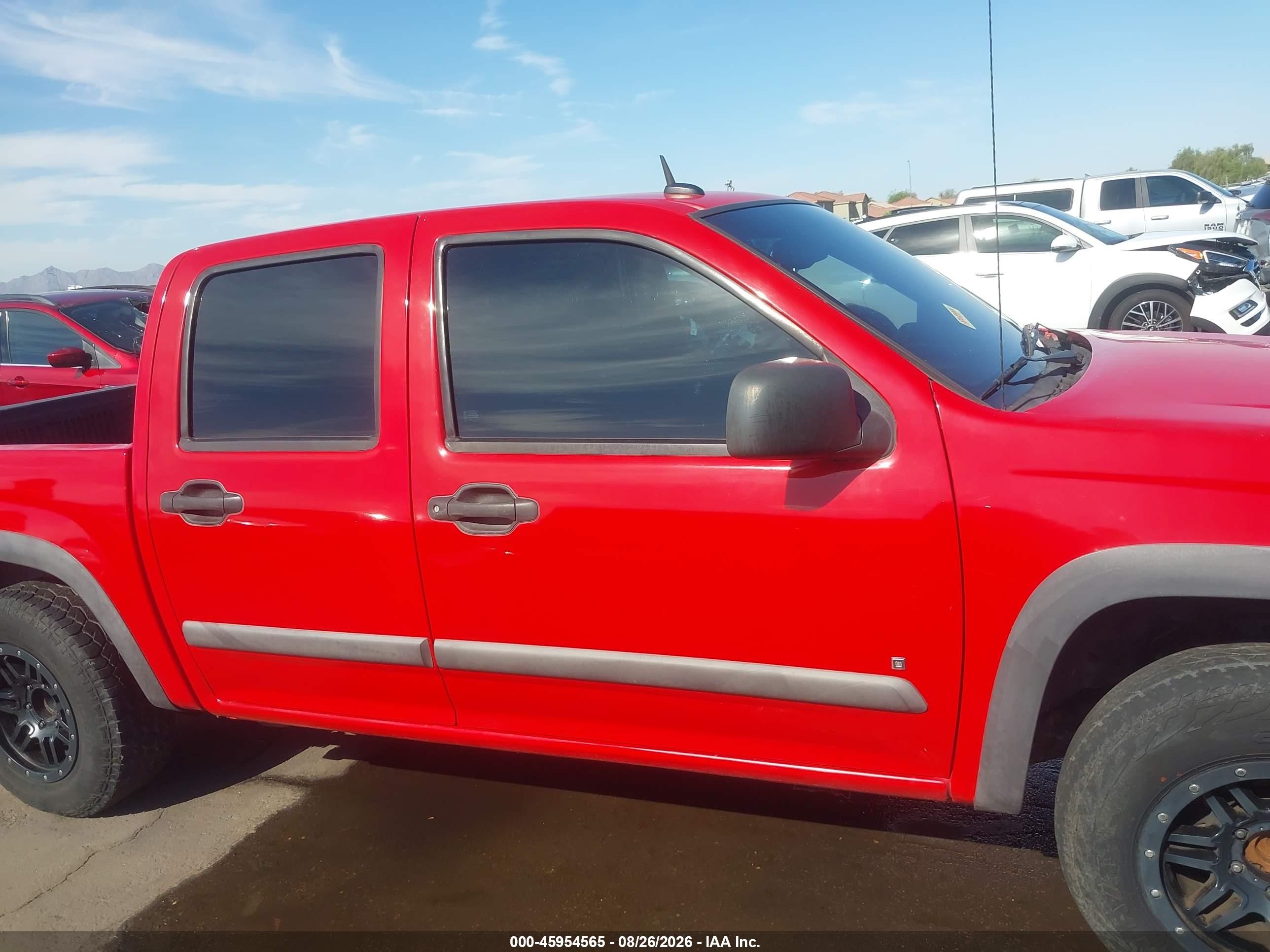 2008 Chevrolet Colorado Lt Red vin: 1GCCS339488223416