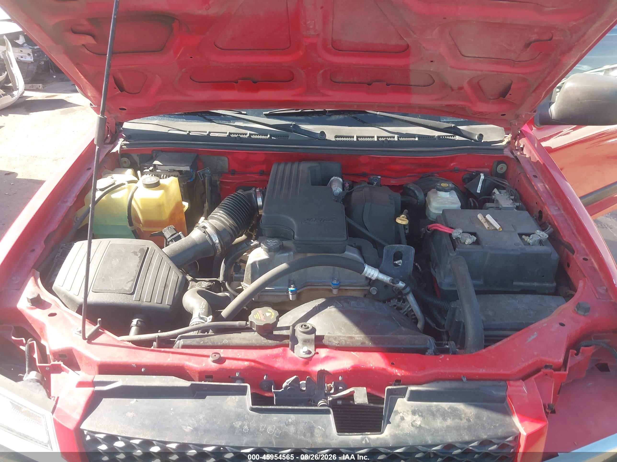 2008 Chevrolet Colorado Lt Red vin: 1GCCS339488223416