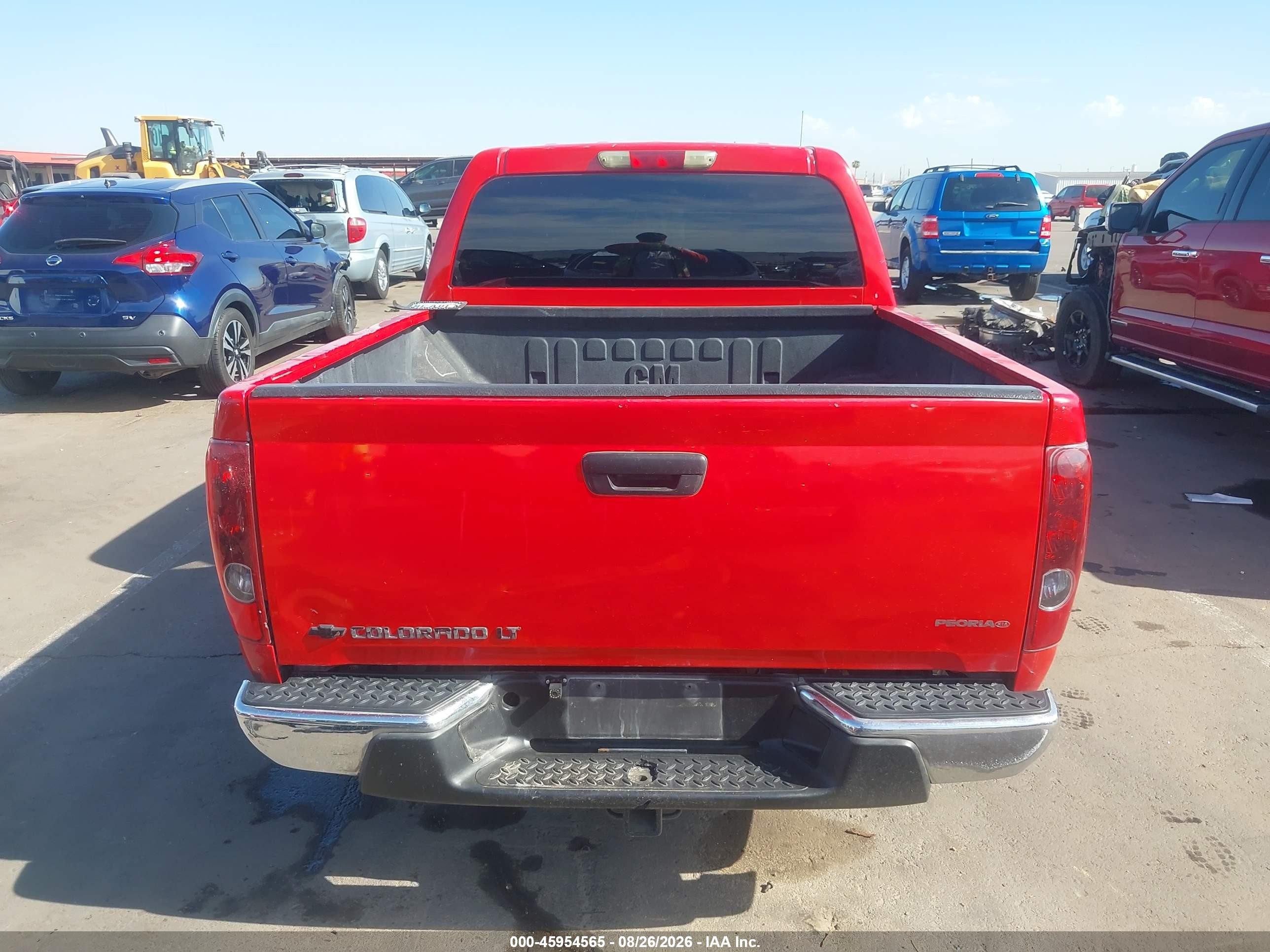 2008 Chevrolet Colorado Lt Red vin: 1GCCS339488223416