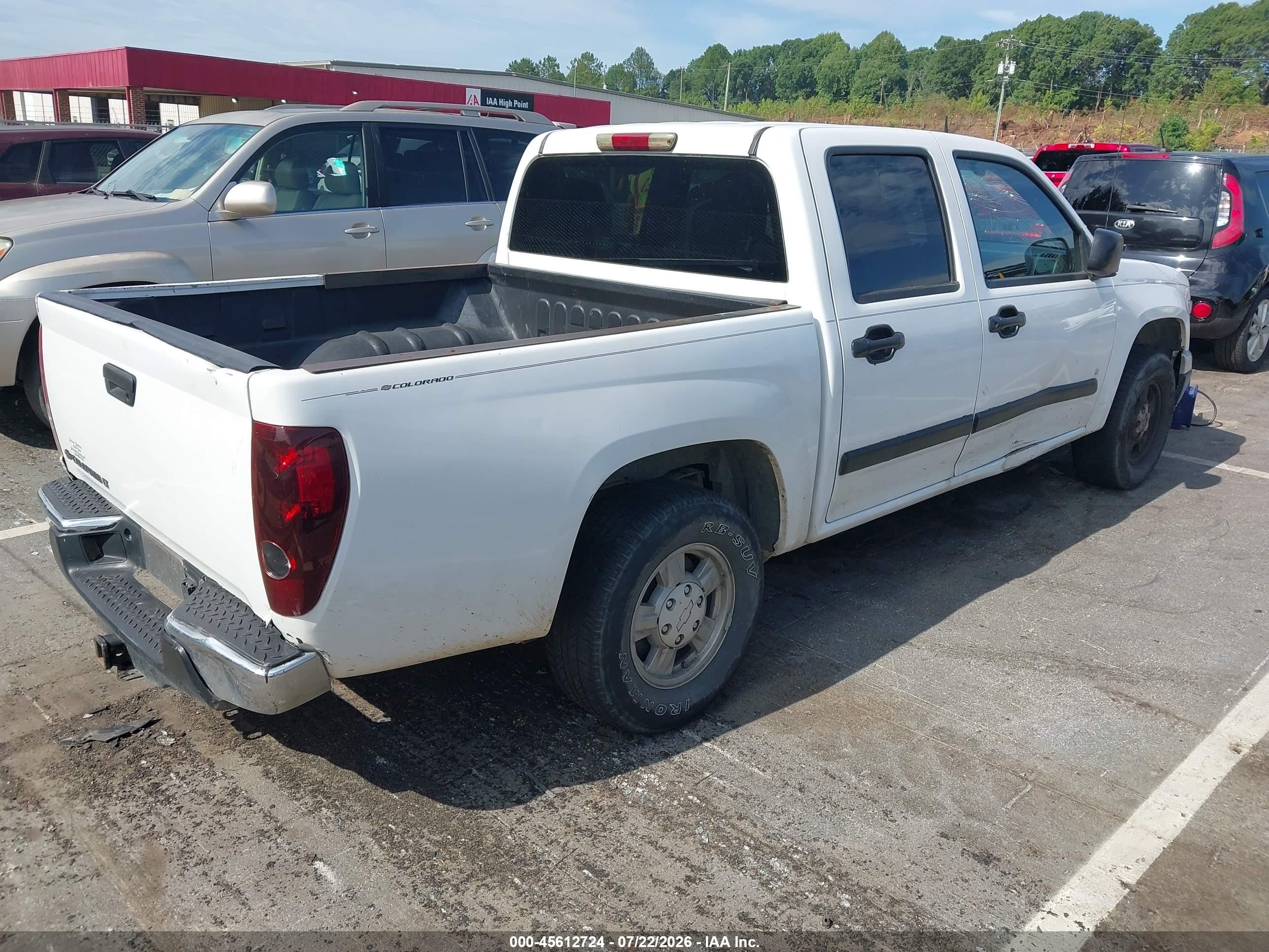 2008 Chevrolet Colorado Lt White vin: 1GCCS339988201086
