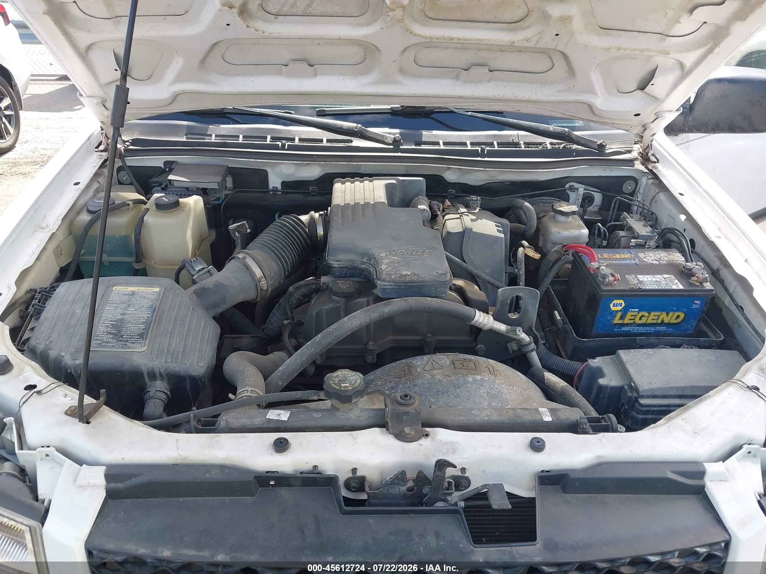 2008 Chevrolet Colorado Lt White vin: 1GCCS339988201086