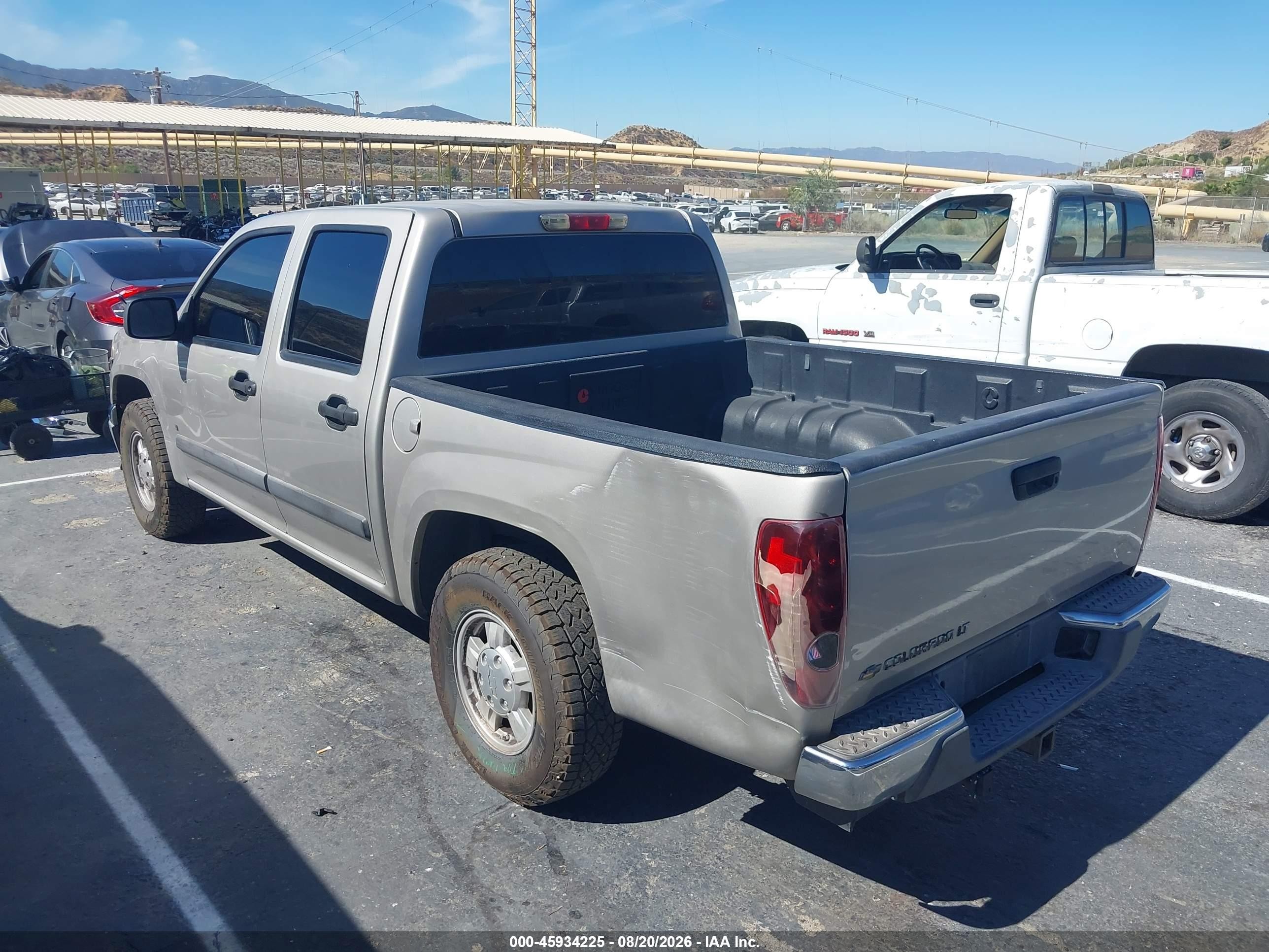 2008 Chevrolet Colorado Lt Tan vin: 1GCCS33E788202105