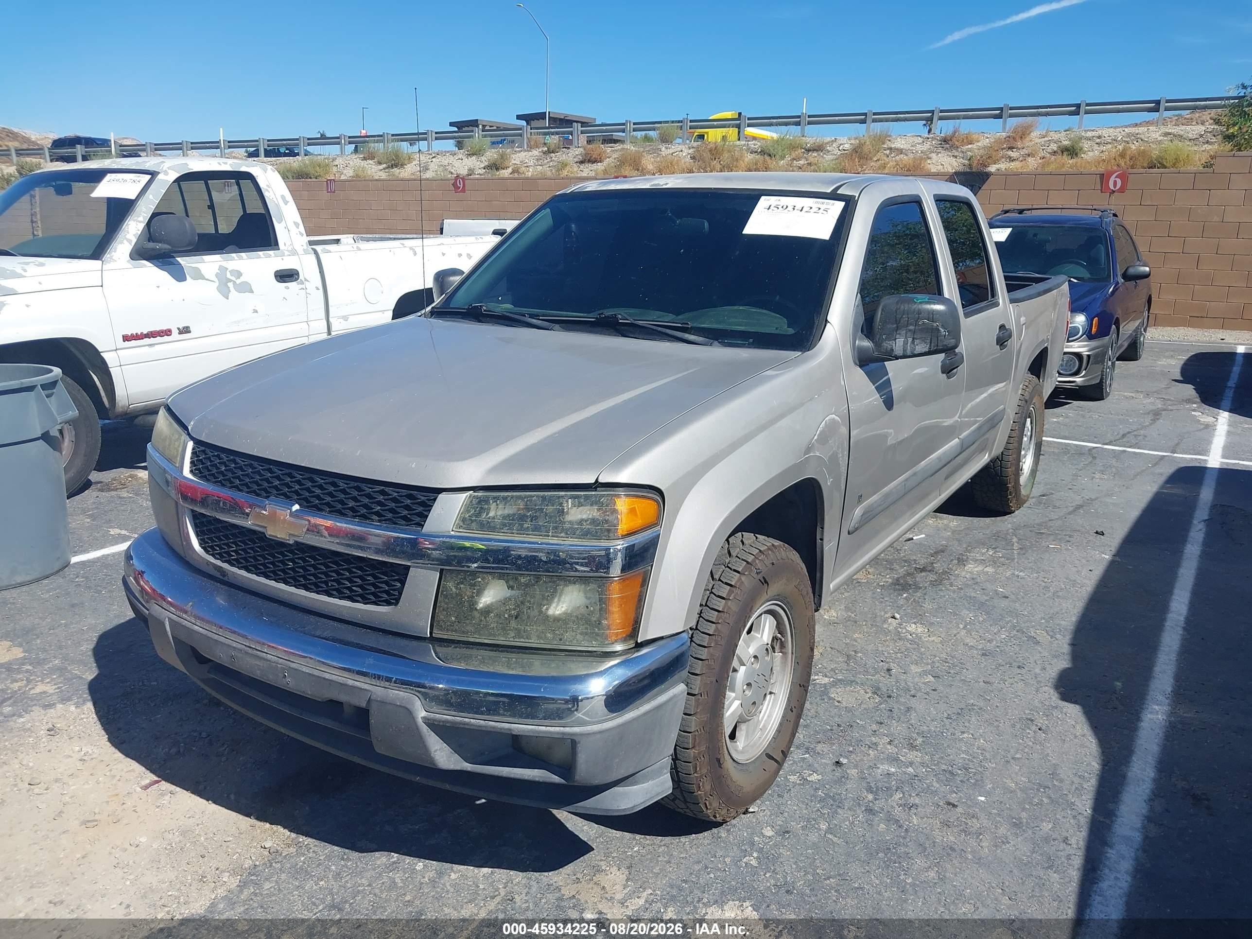 2008 Chevrolet Colorado Lt Tan vin: 1GCCS33E788202105