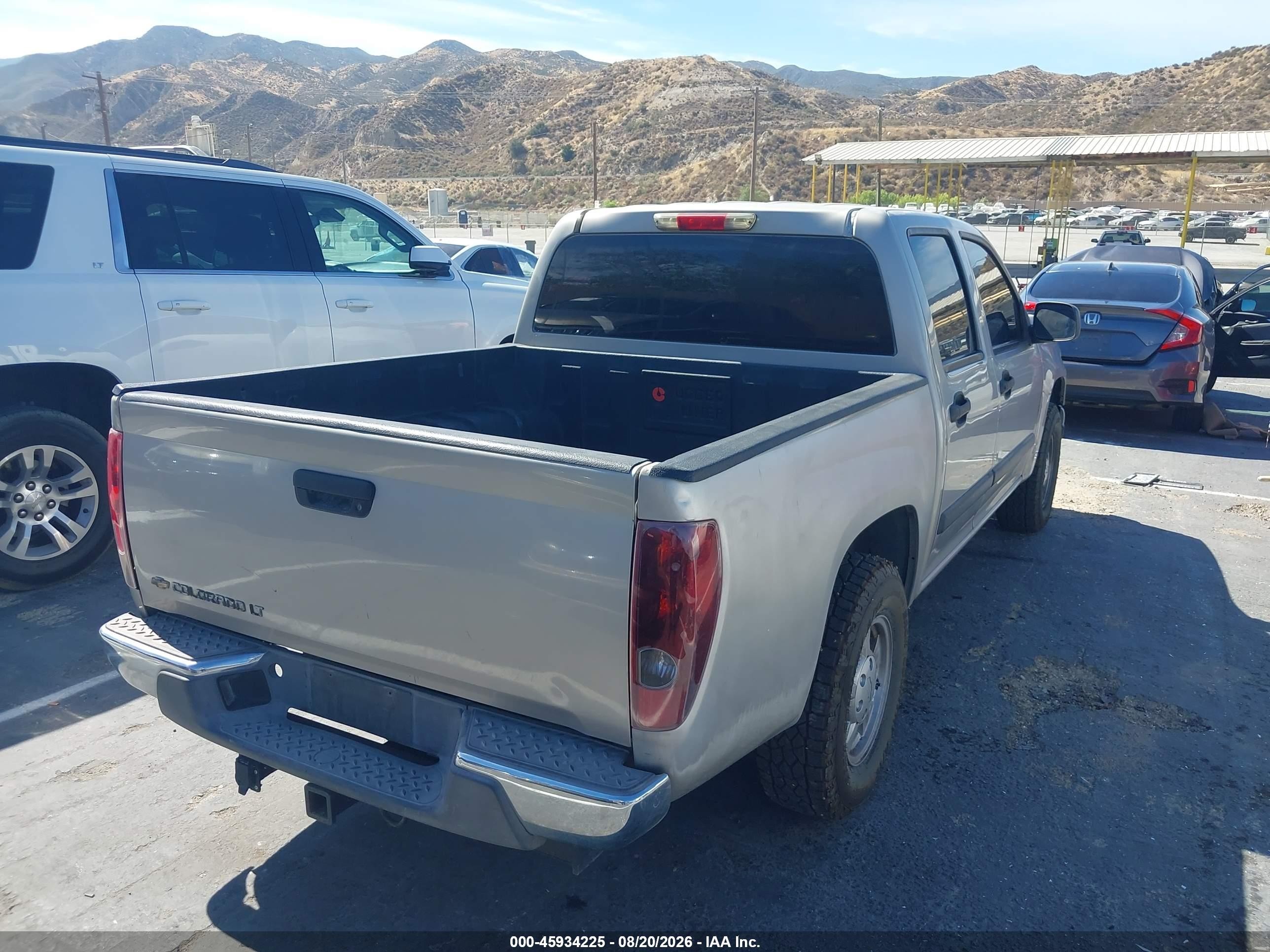 2008 Chevrolet Colorado Lt Tan vin: 1GCCS33E788202105
