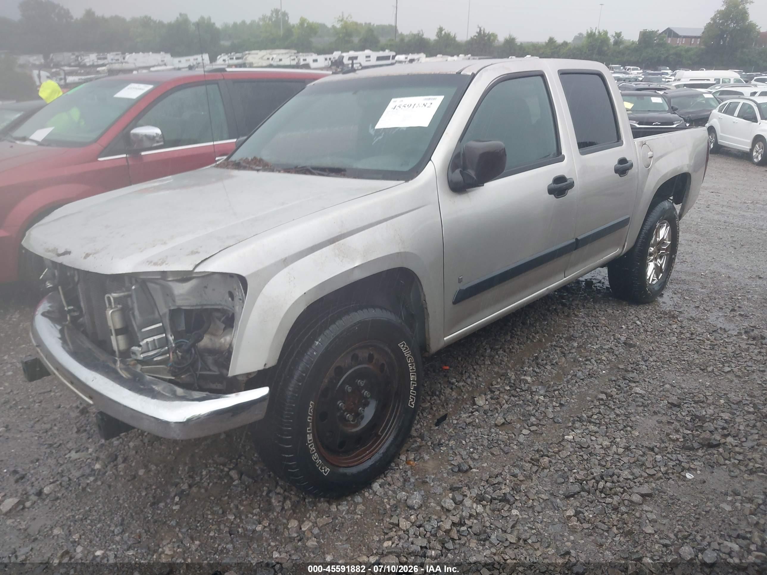 2008 Chevrolet Colorado Lt Tan vin: 1GCCS33E988185887