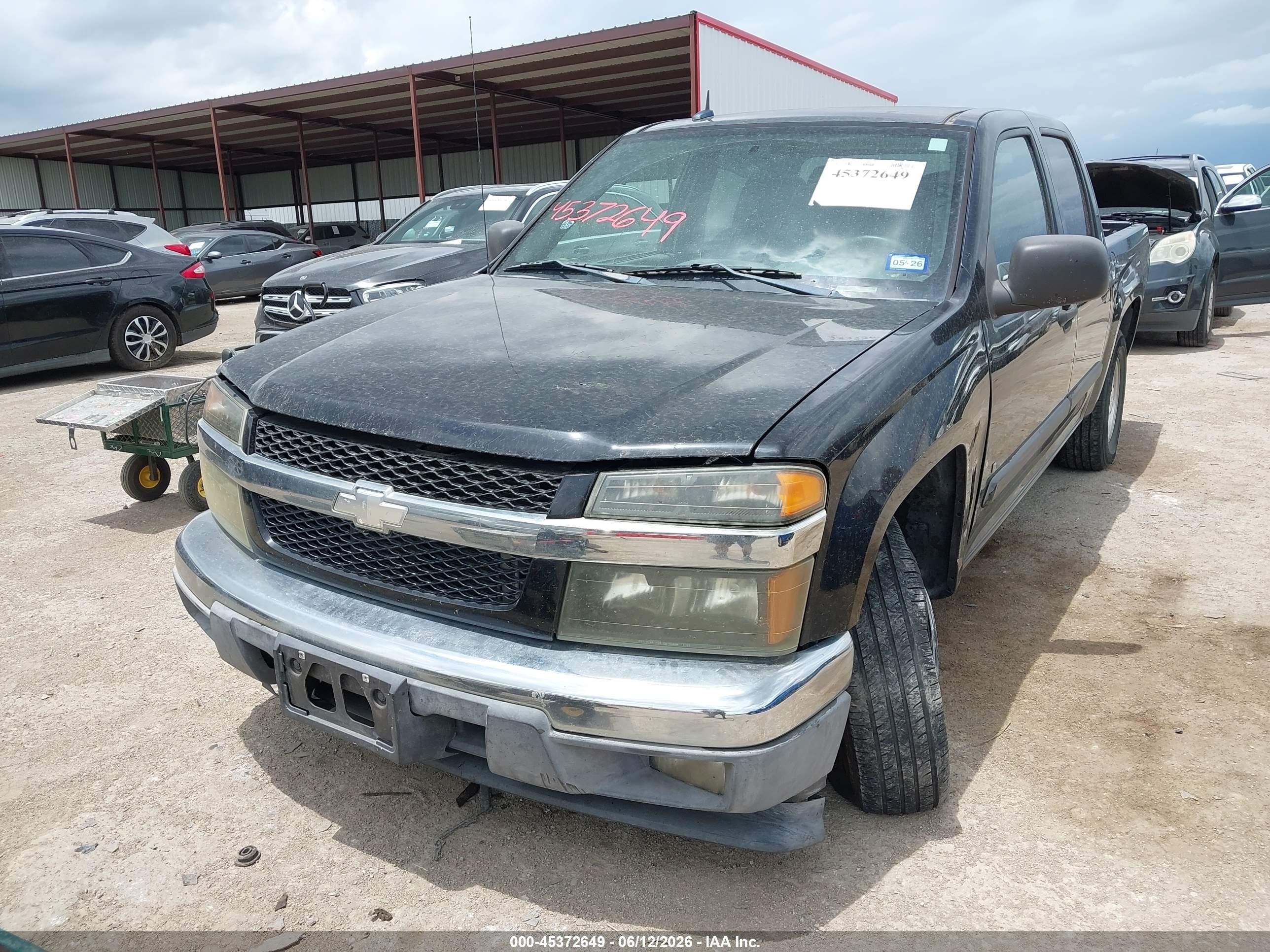 2008 Chevrolet Colorado Lt Black vin: 1GCCS33E988221268