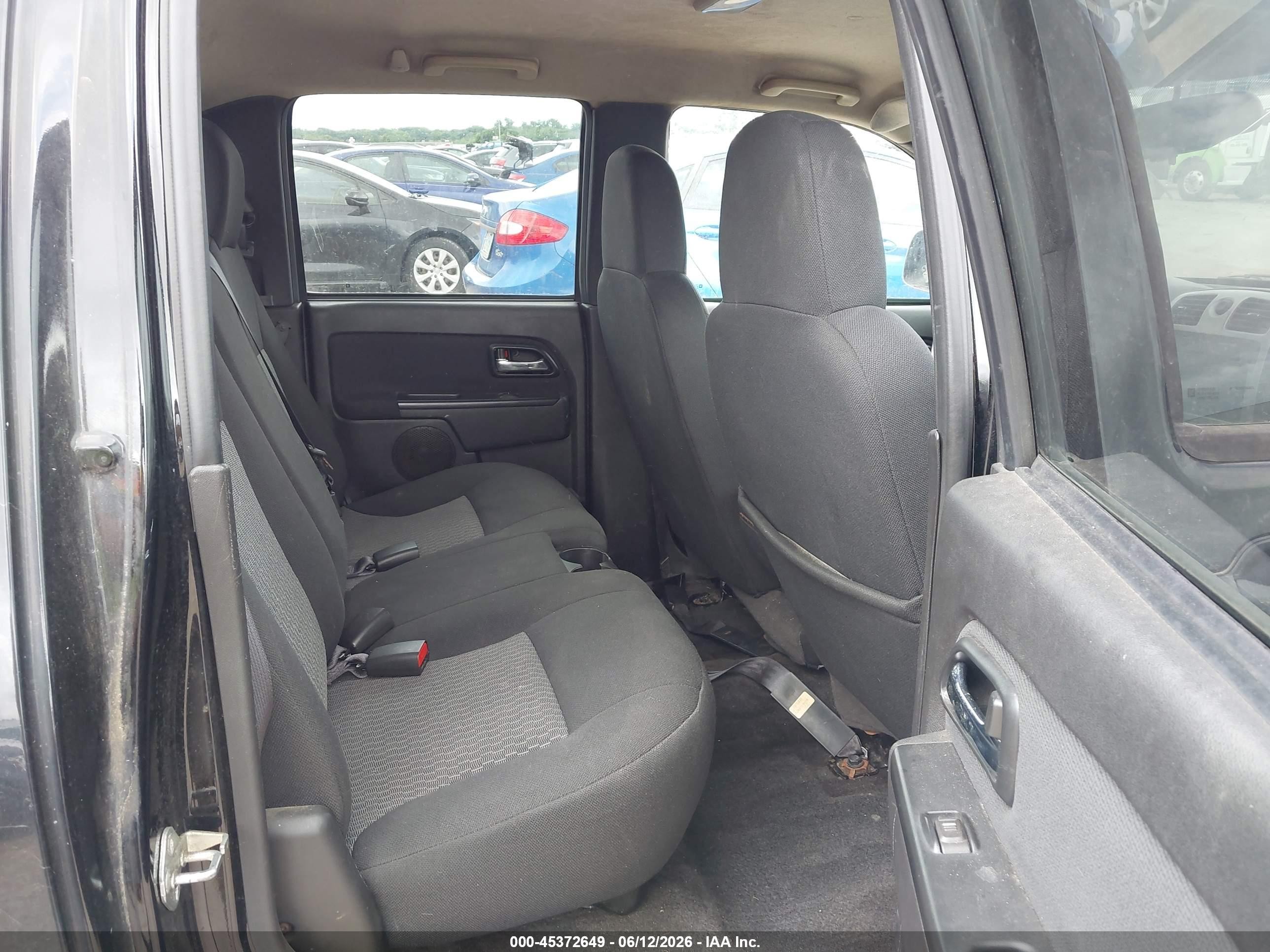2008 Chevrolet Colorado Lt Black vin: 1GCCS33E988221268