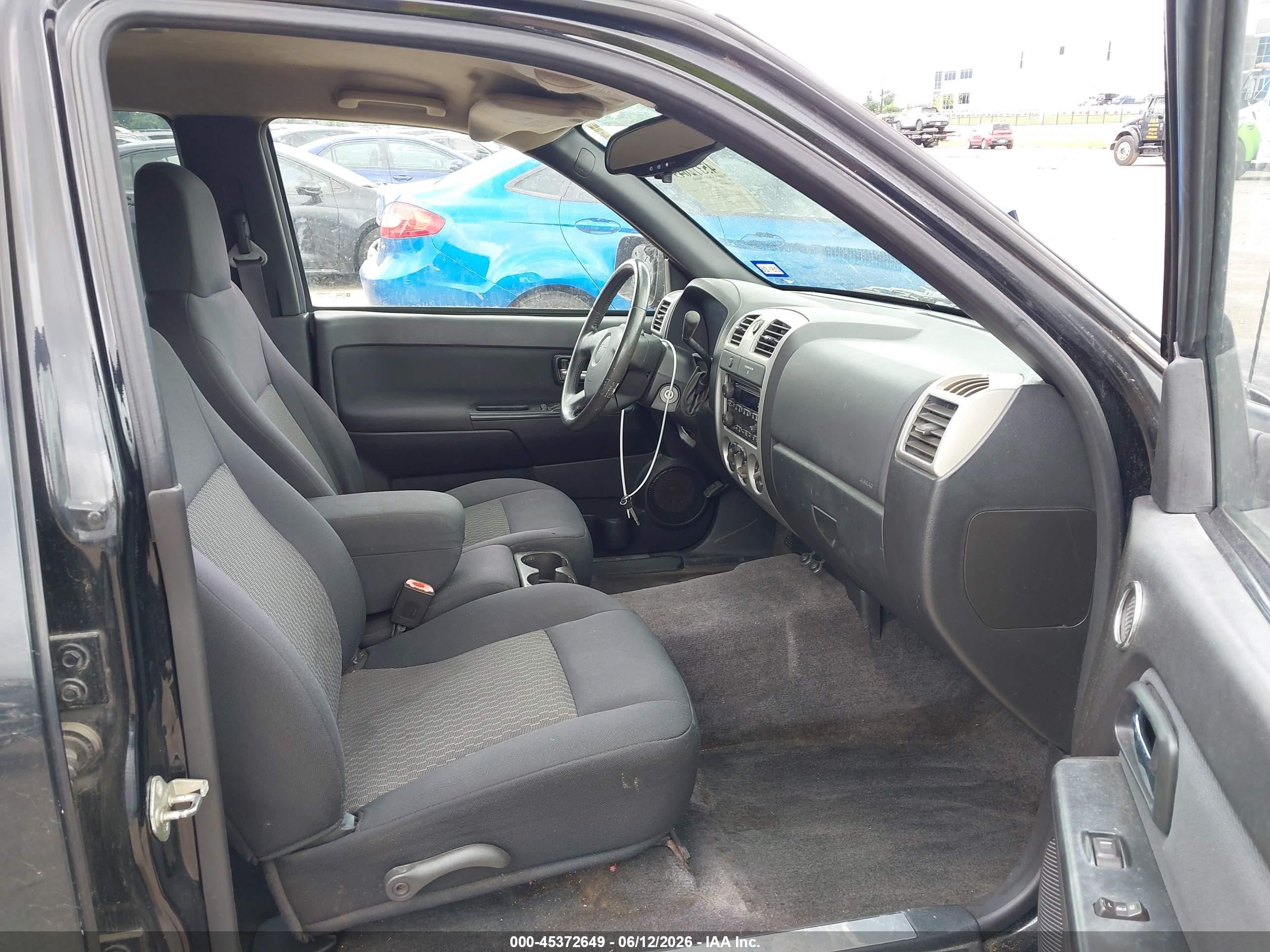 2008 Chevrolet Colorado Lt Black vin: 1GCCS33E988221268