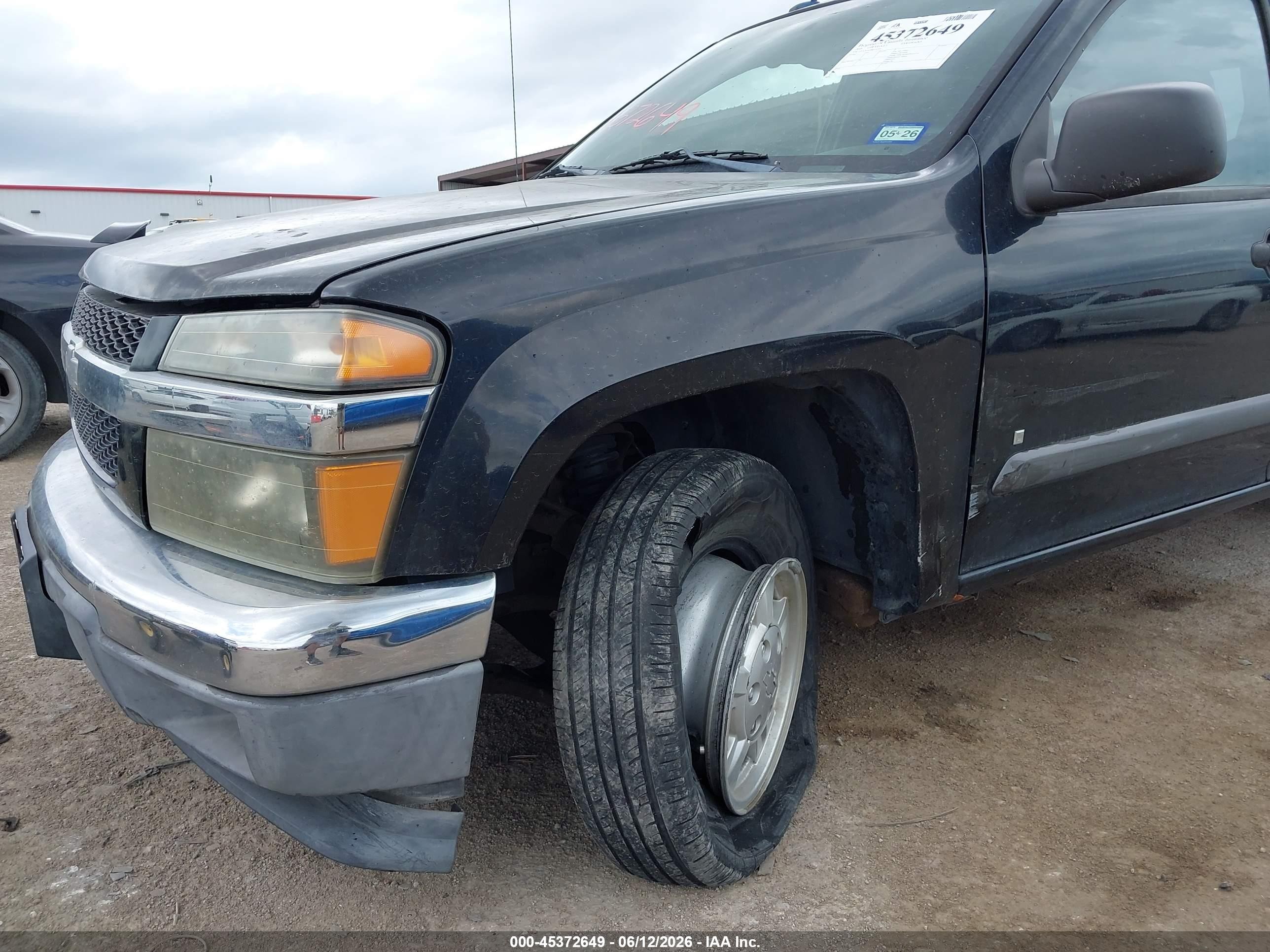 2008 Chevrolet Colorado Lt Black vin: 1GCCS33E988221268