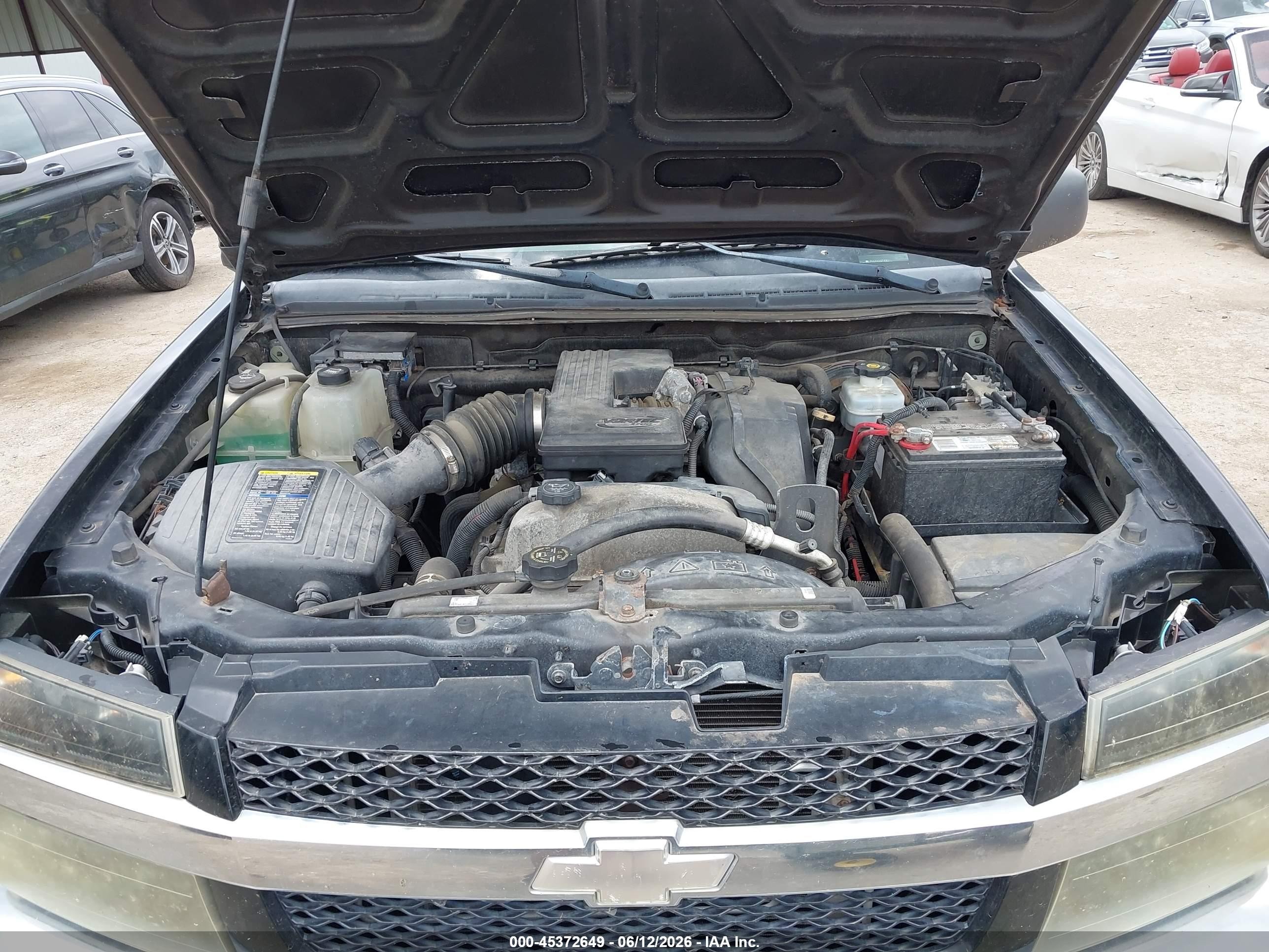 2008 Chevrolet Colorado Lt Black vin: 1GCCS33E988221268