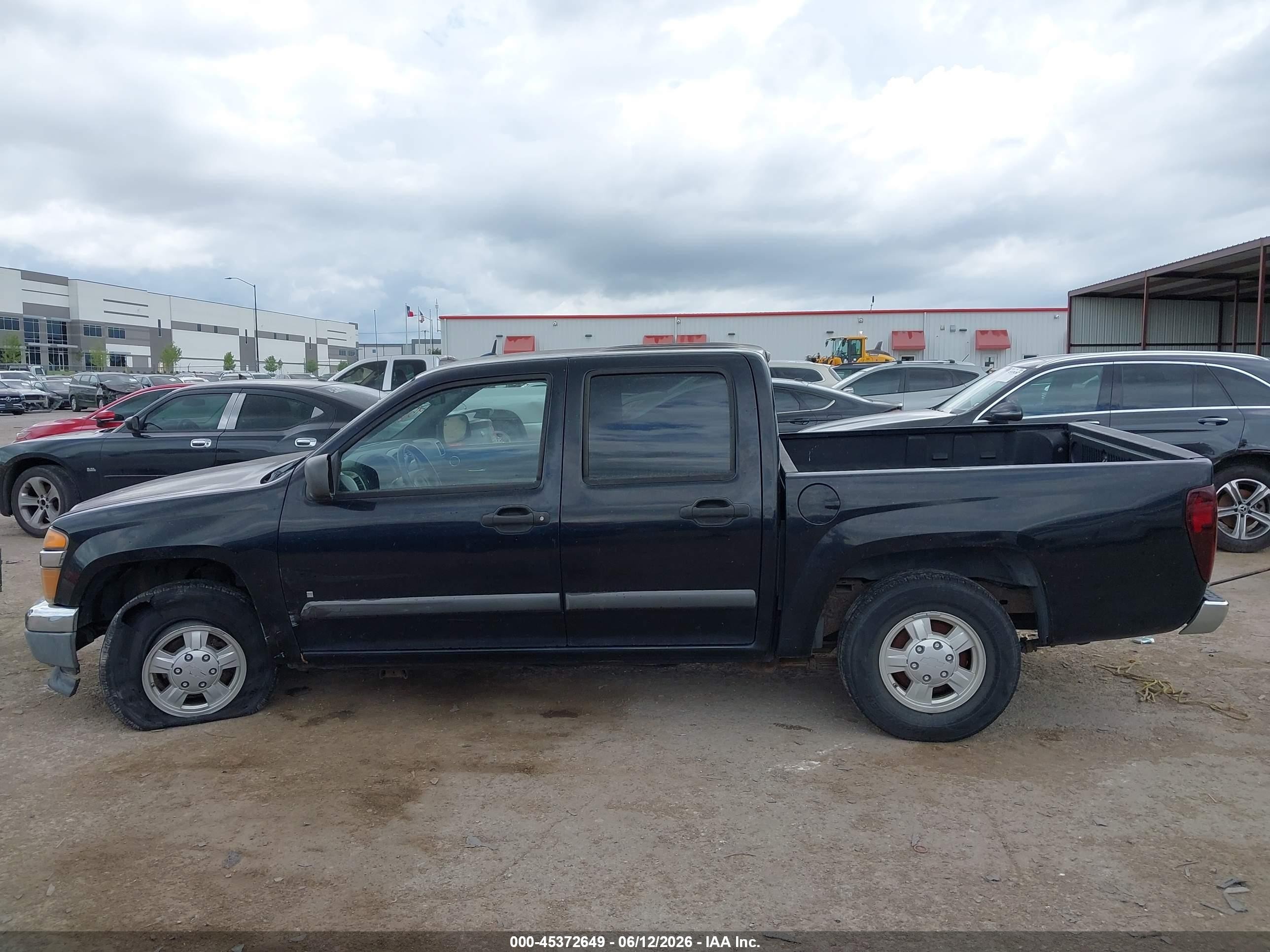 2008 Chevrolet Colorado Lt Black vin: 1GCCS33E988221268