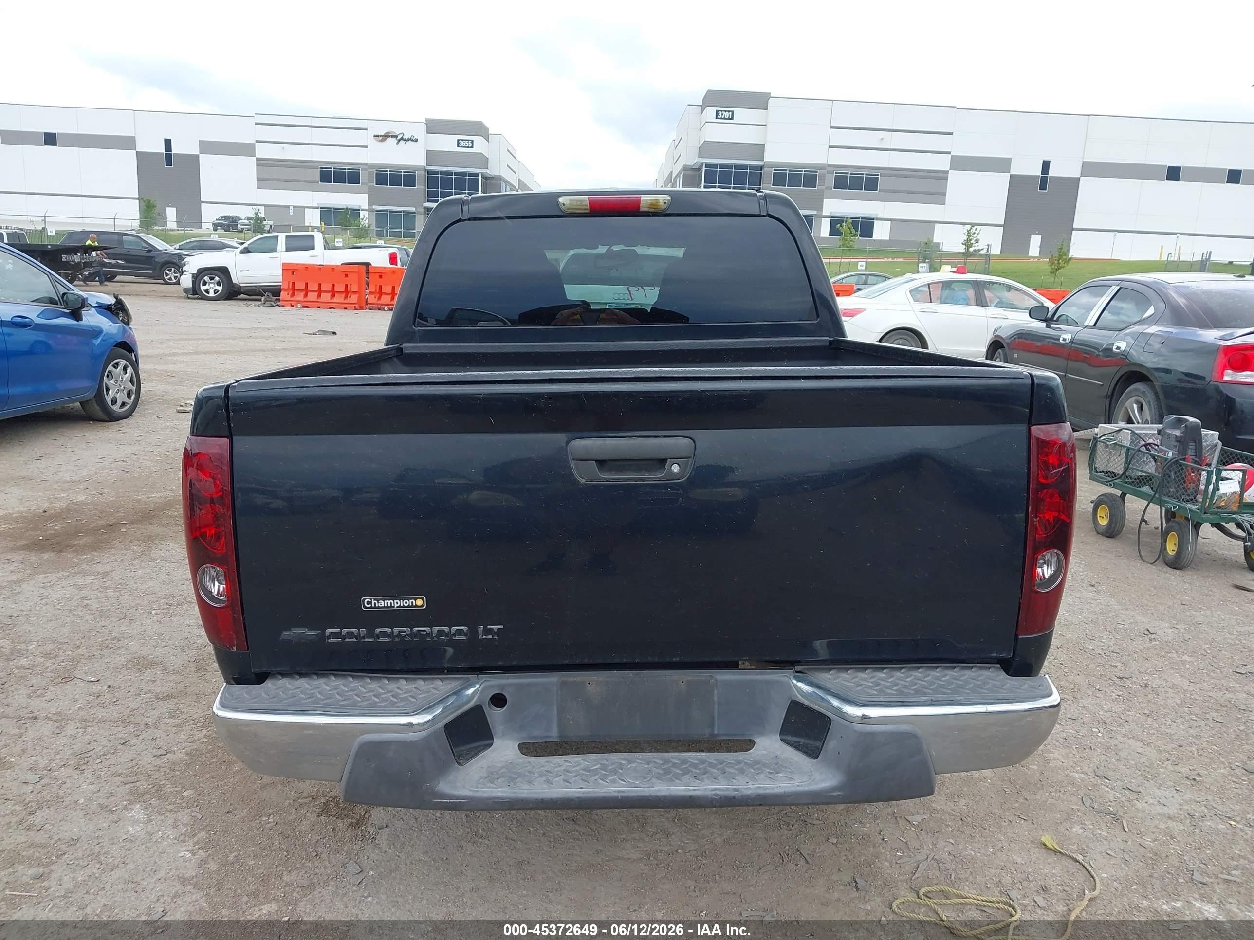 2008 Chevrolet Colorado Lt Black vin: 1GCCS33E988221268