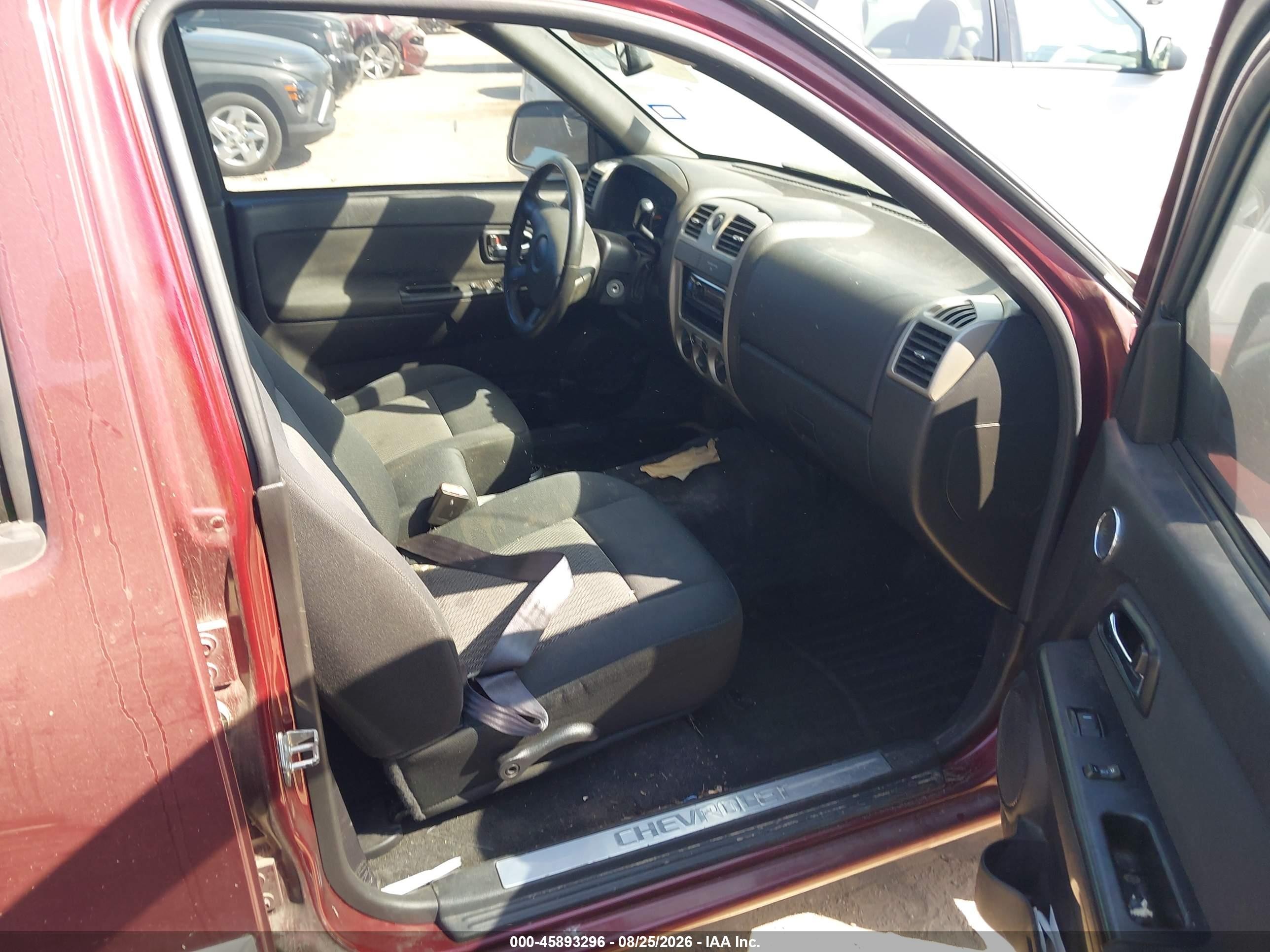 2008 Chevrolet Colorado Lt Maroon vin: 1GCCS33EX88207251
