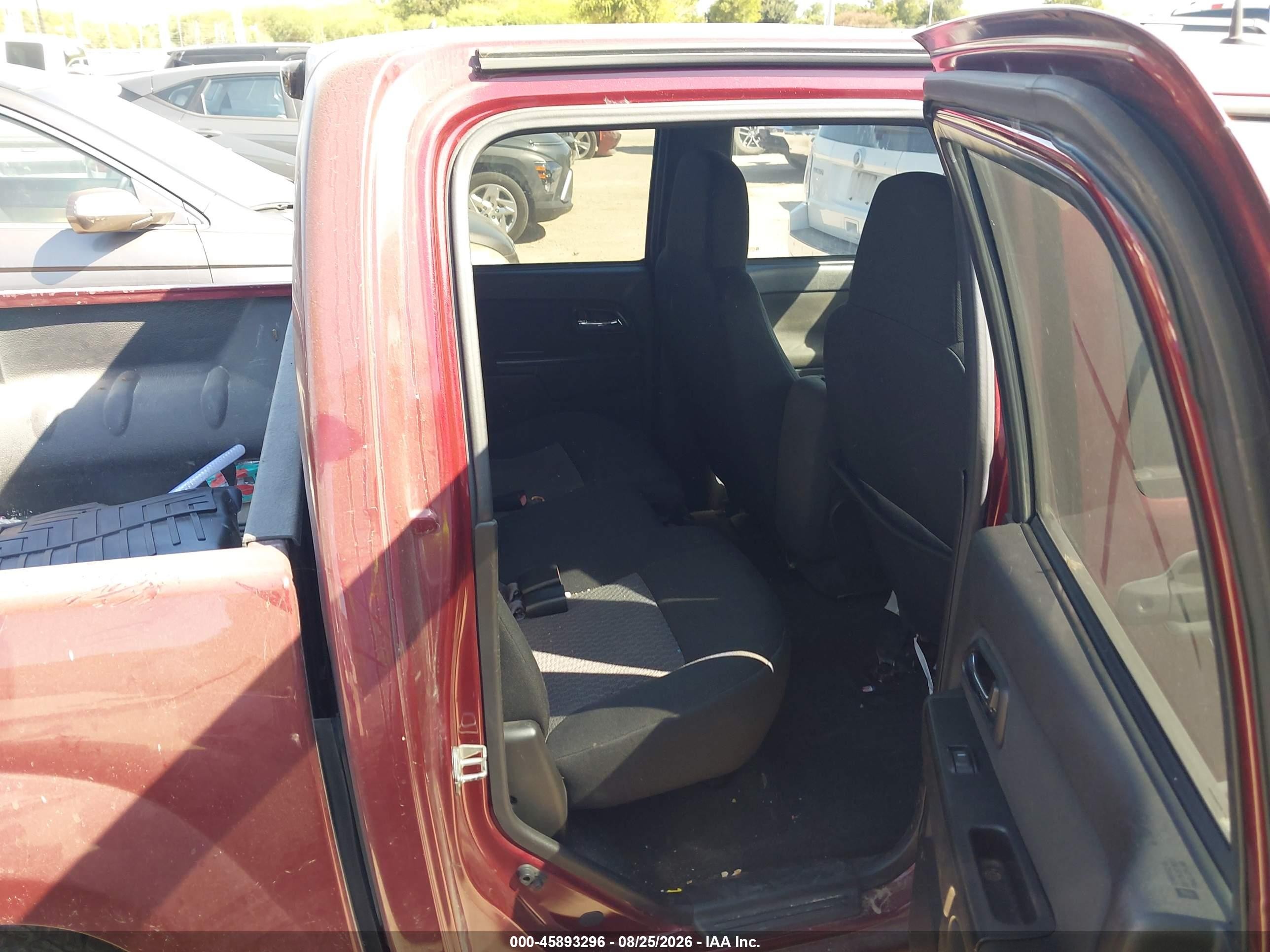 2008 Chevrolet Colorado Lt Maroon vin: 1GCCS33EX88207251