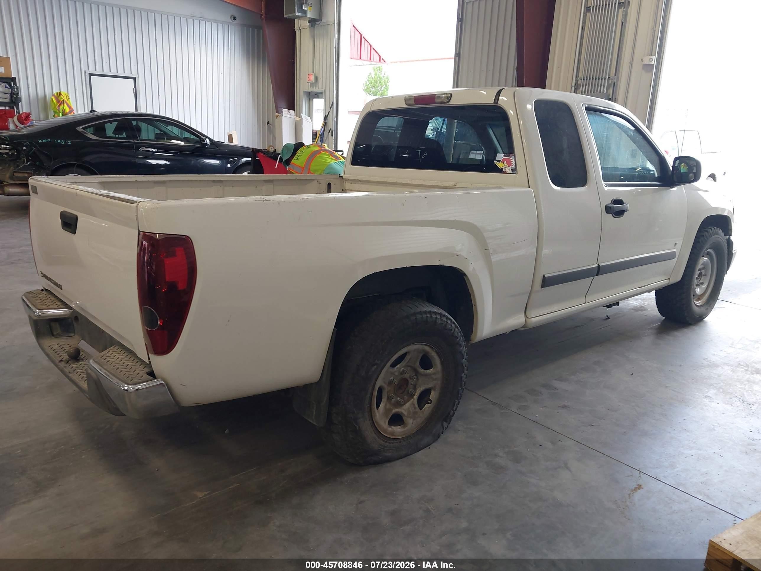 2008 Chevrolet Colorado Lt White vin: 1GCCS39E488226286