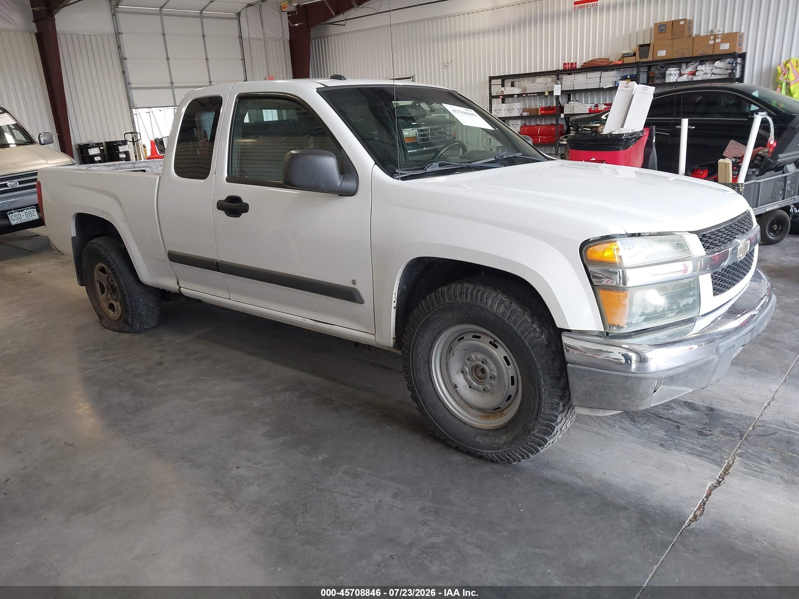 2008 Chevrolet Colorado Lt White vin: 1GCCS39E488226286