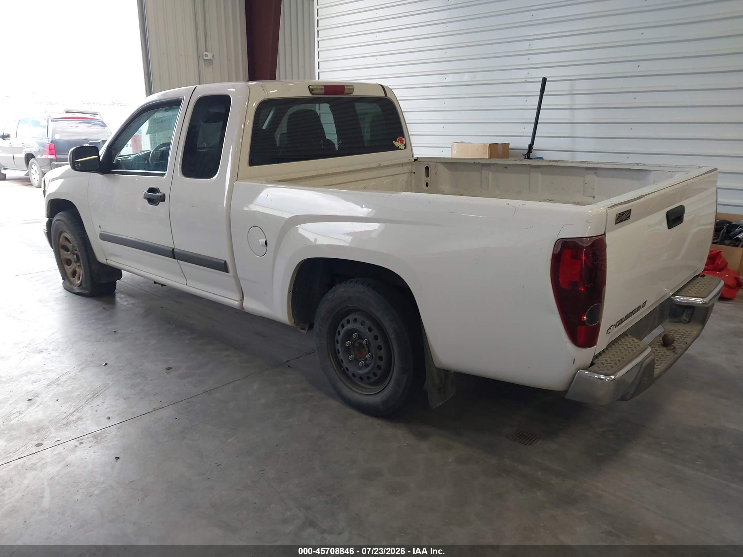 2008 Chevrolet Colorado Lt White vin: 1GCCS39E488226286