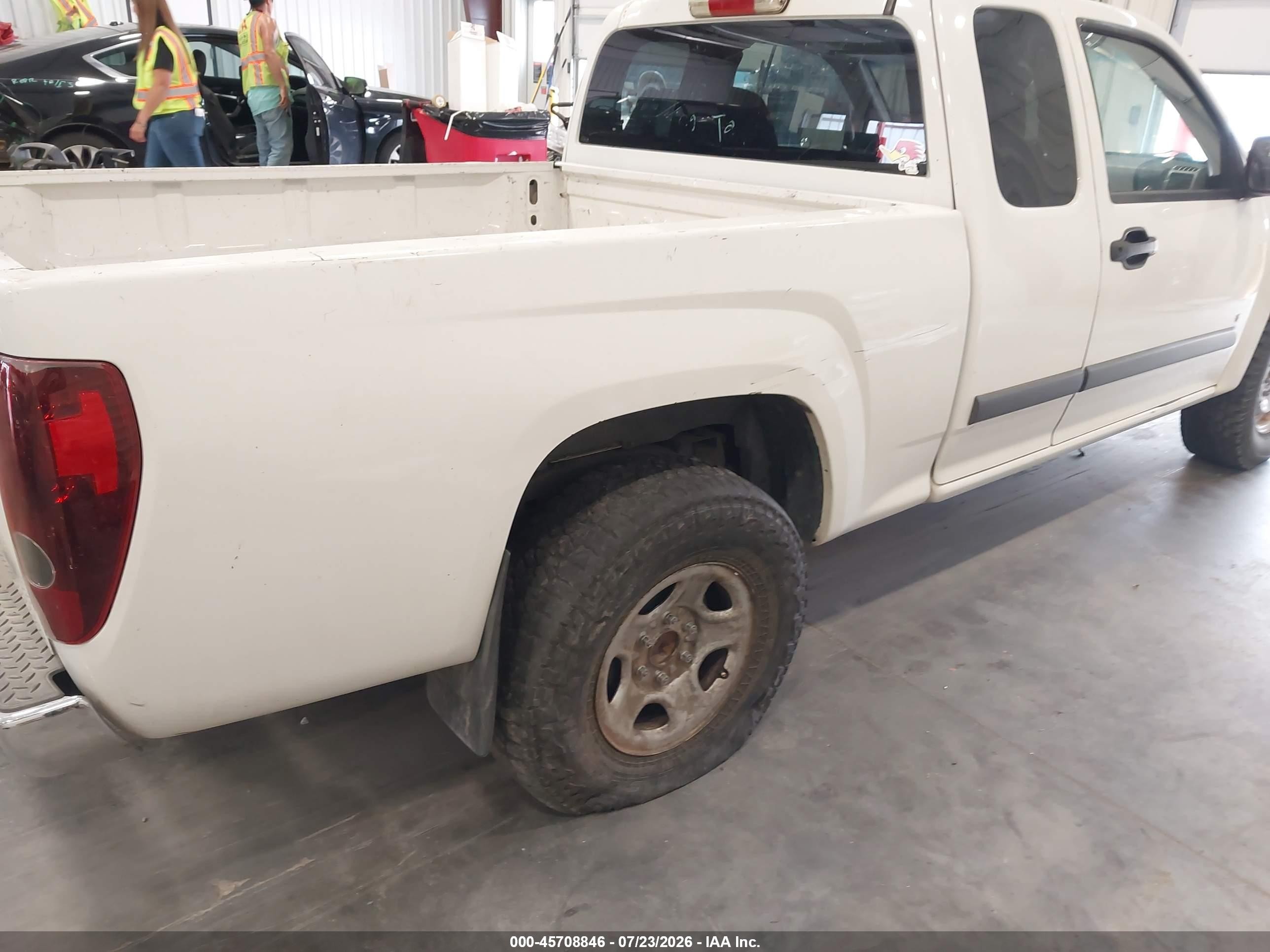 2008 Chevrolet Colorado Lt White vin: 1GCCS39E488226286