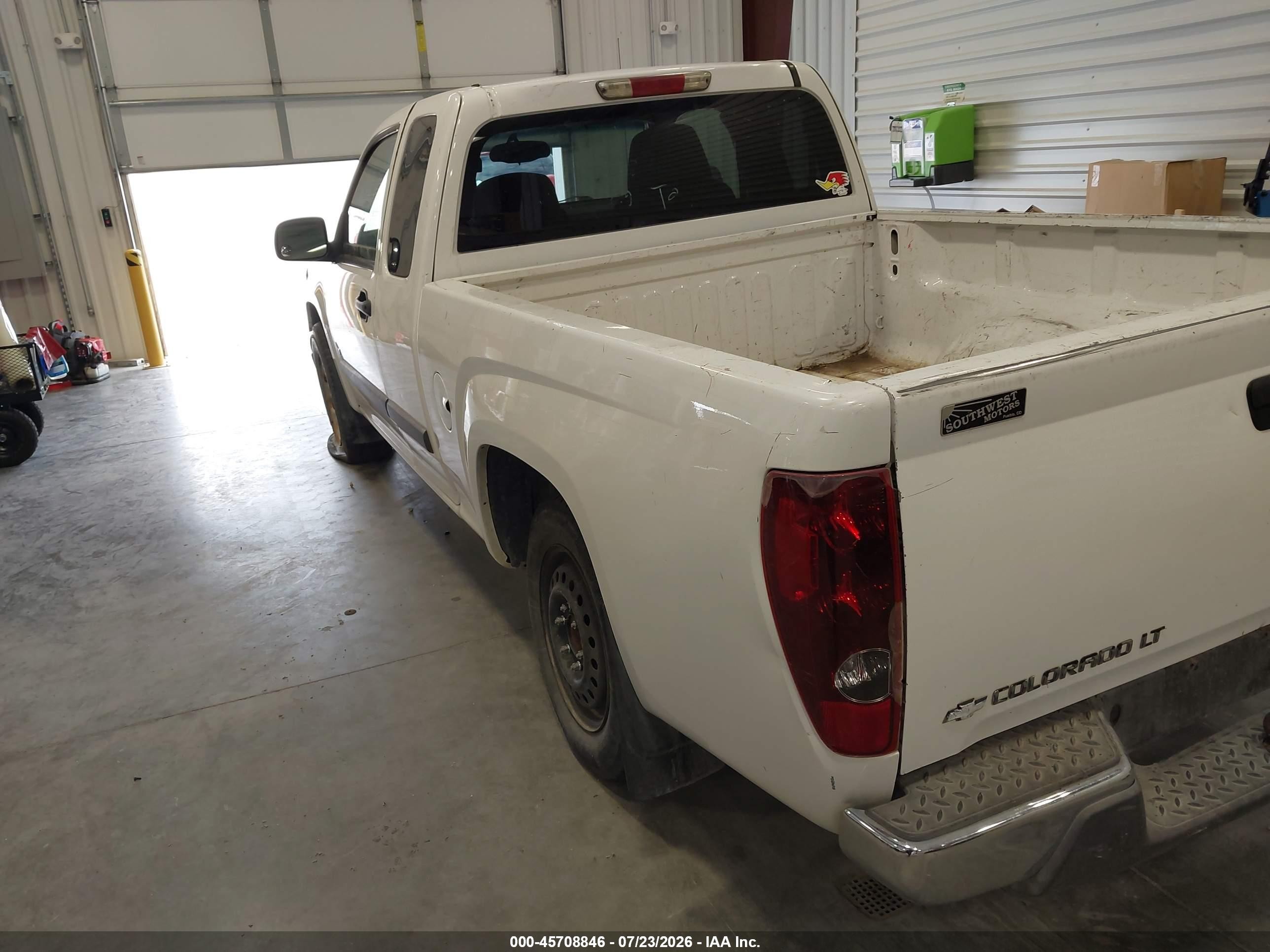 2008 Chevrolet Colorado Lt White vin: 1GCCS39E488226286