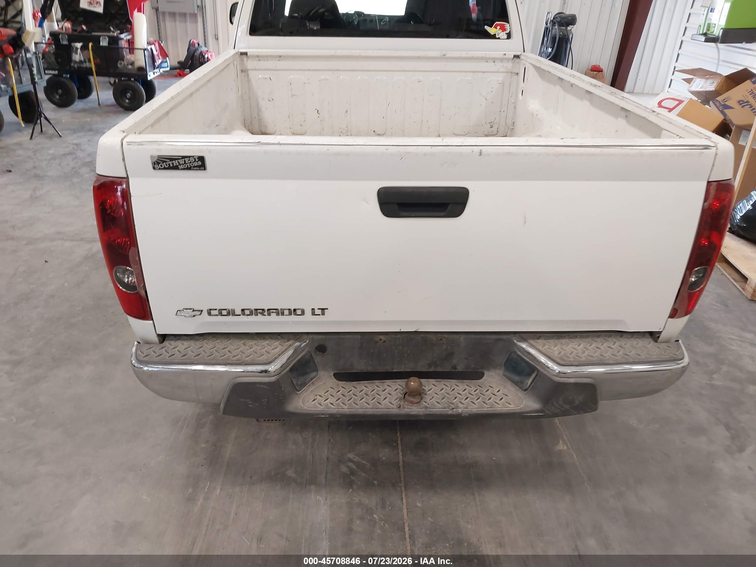 2008 Chevrolet Colorado Lt White vin: 1GCCS39E488226286