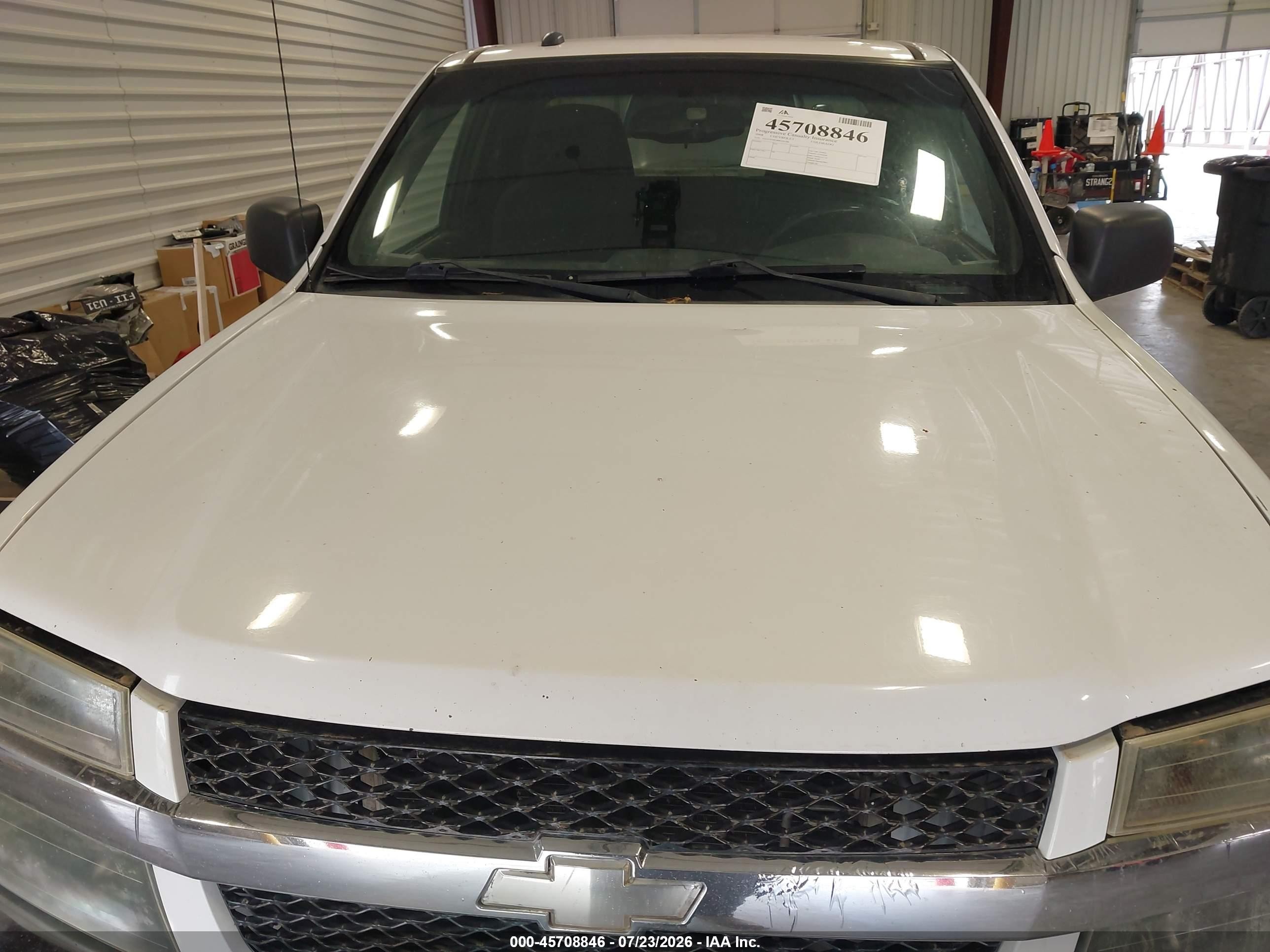 2008 Chevrolet Colorado Lt White vin: 1GCCS39E488226286