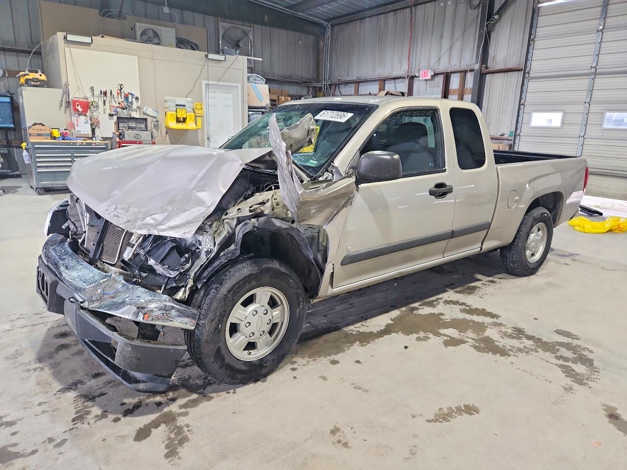 2008 Chev Colorado Cr Pu 4x4 Silver vin: 1GCCS39E788214598