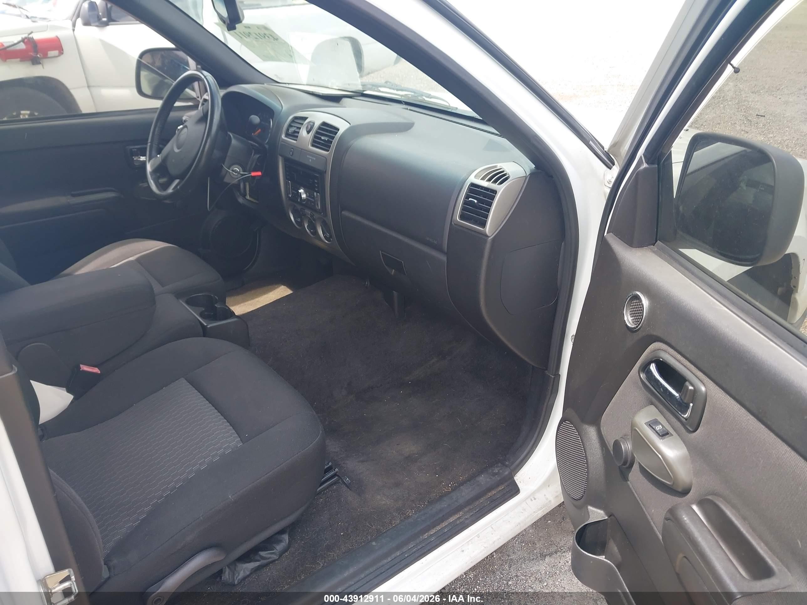 2010 Chevrolet Colorado Work Truck White vin: 1GCCSBD92A8122986