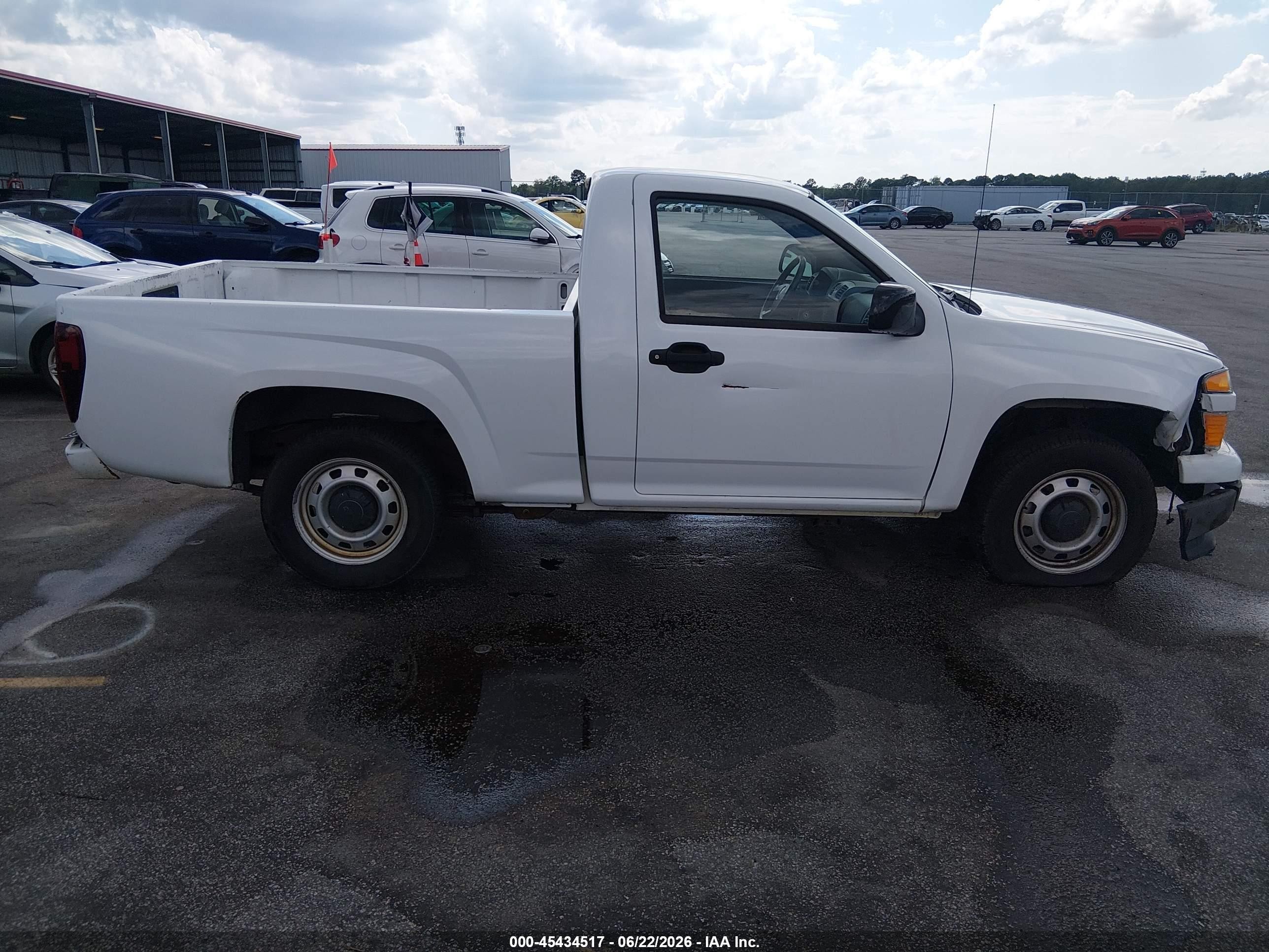 2010 Chevrolet Colorado Work Truck White vin: 1GCCSBD99A8115338